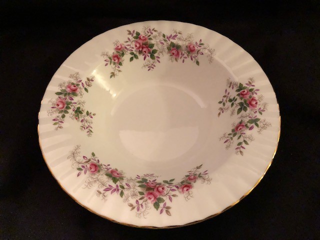 Lavender Rose Soup Bowls