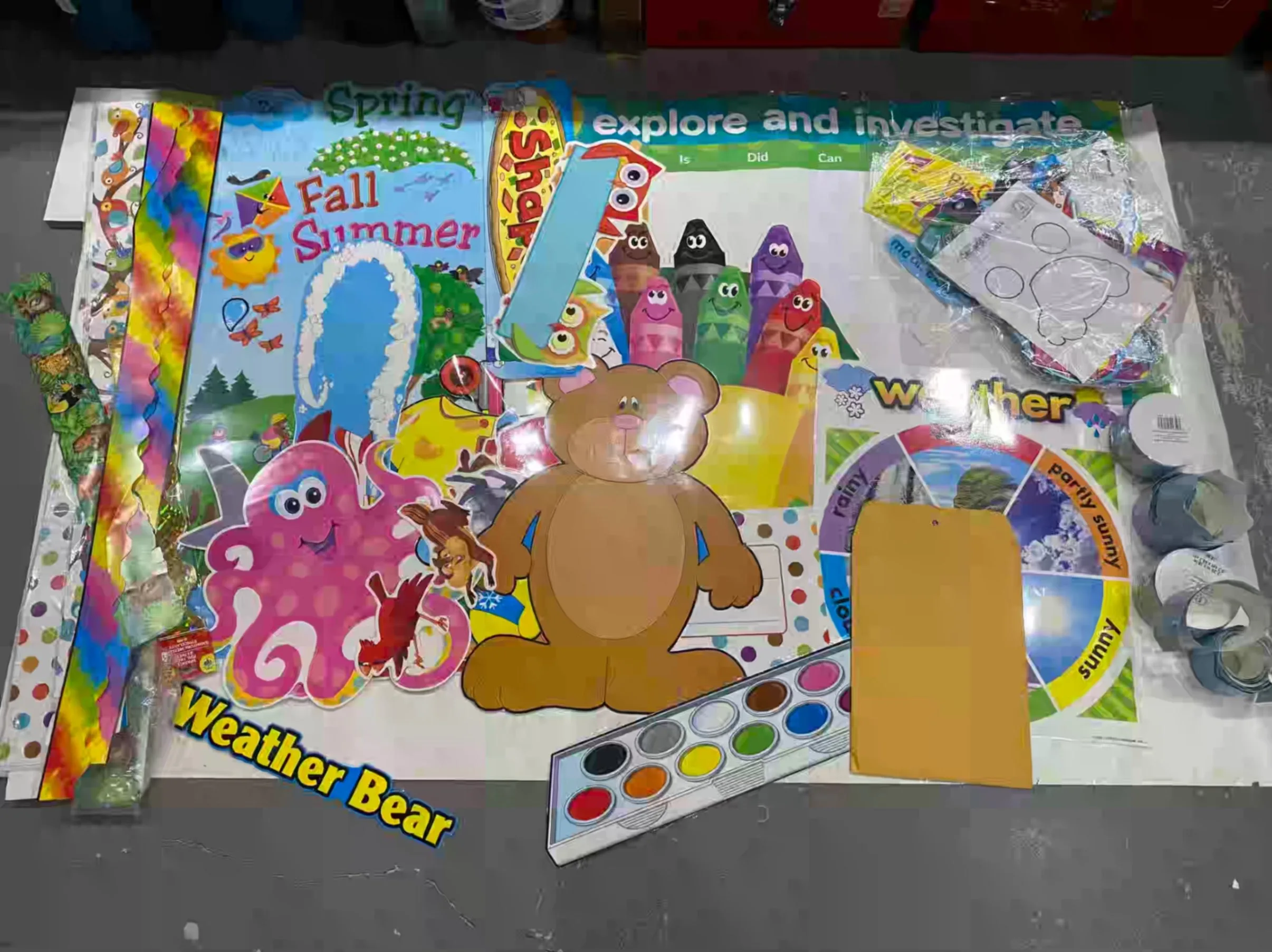 Bulletin Board Artwork - TEACHERS/EDUCATORS thumbnail