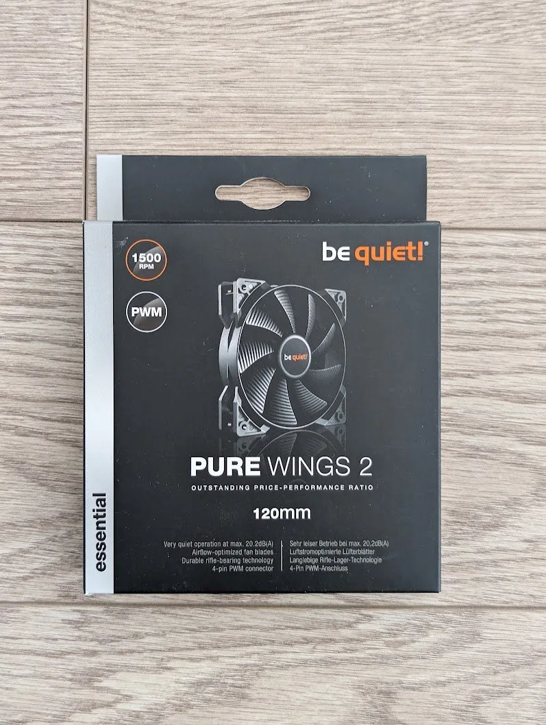 120mm case fan - bequiet Pure Wings 2 (Brand NEW) thumbnail