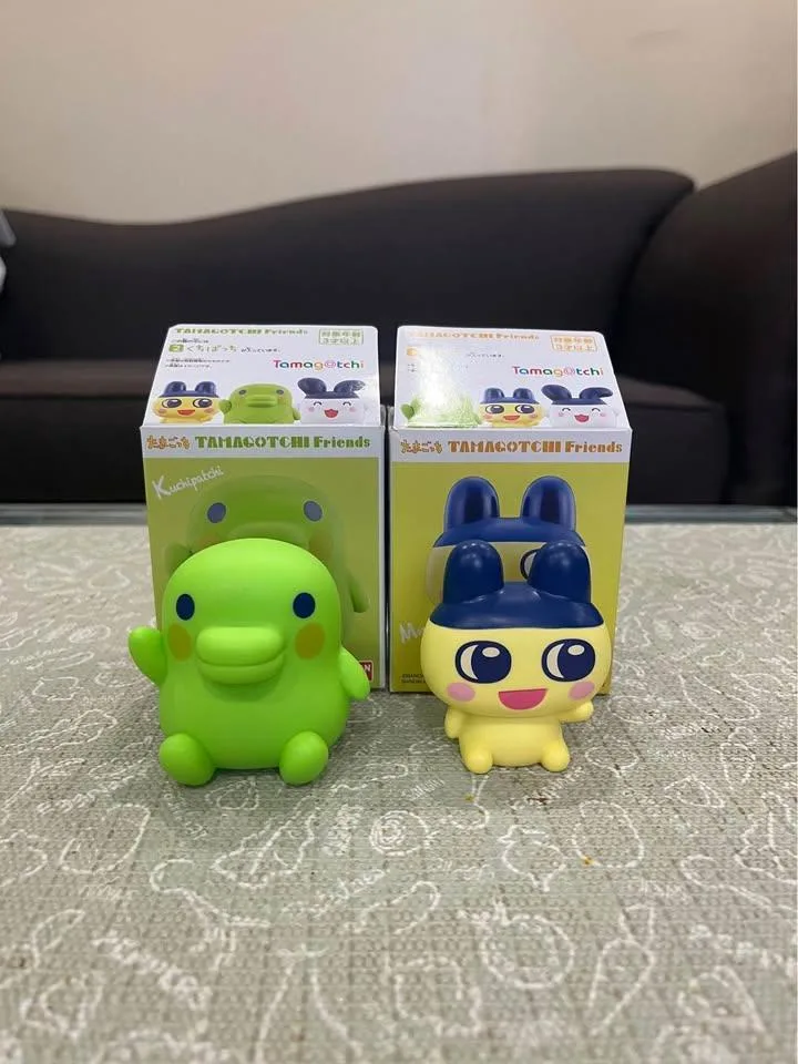Tamagotchii Friends Kuchipatchi & Mametchi Bandai Figurines thumbnail