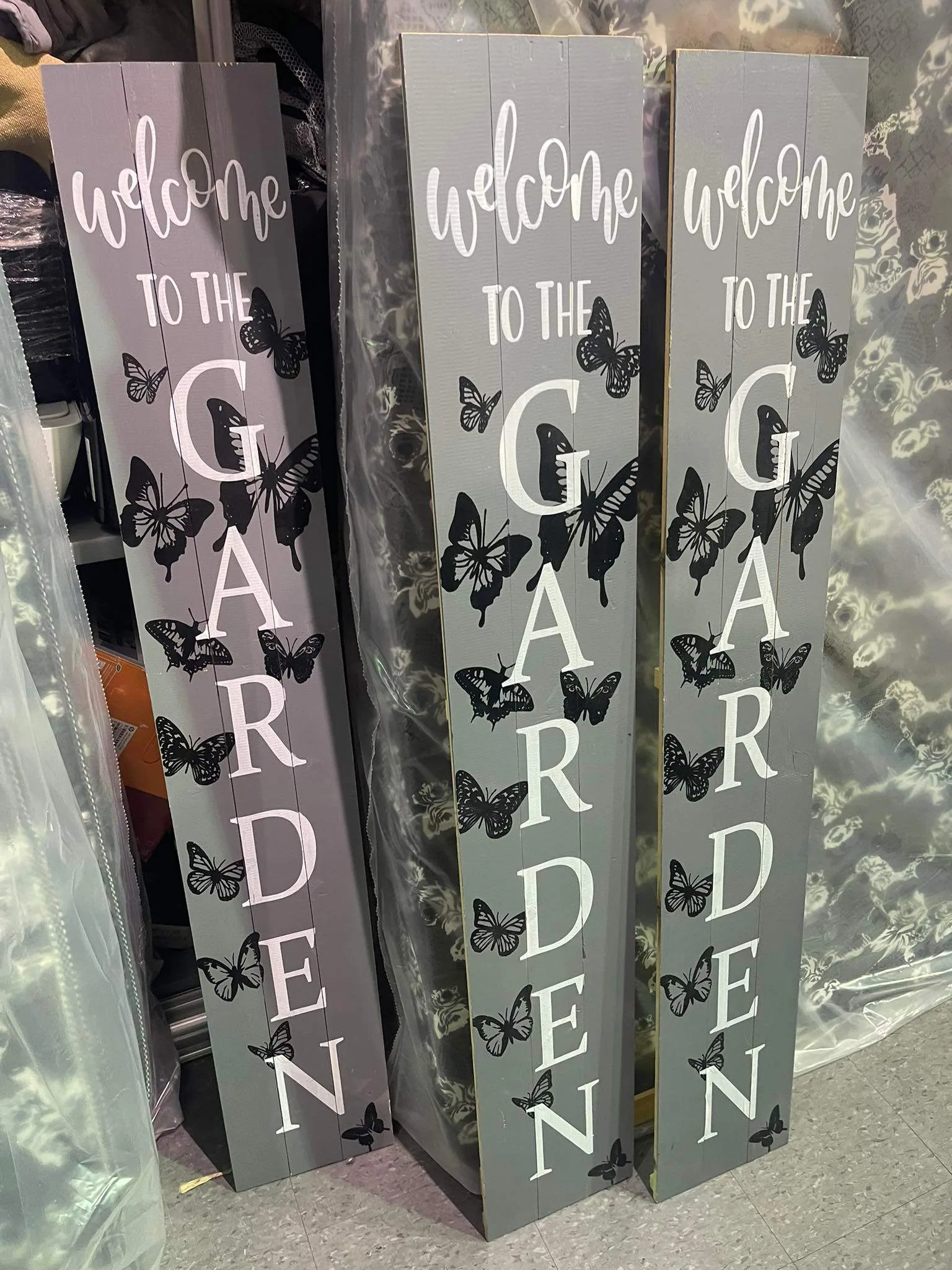 Welcome to the Garden Porch Sign thumbnail
