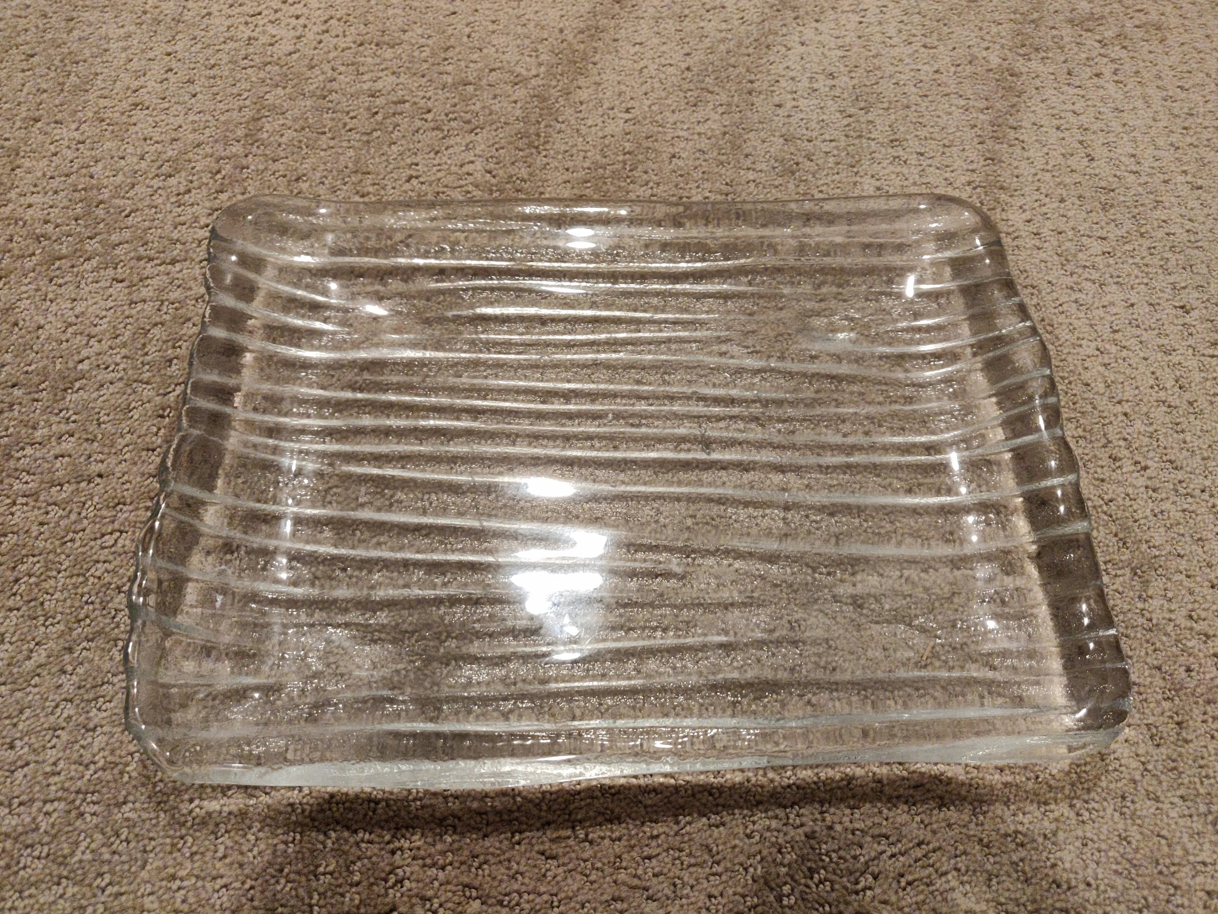 Rectangle Textured Flat Serving Dish / Platter / Tray / Plate image indicator(8)