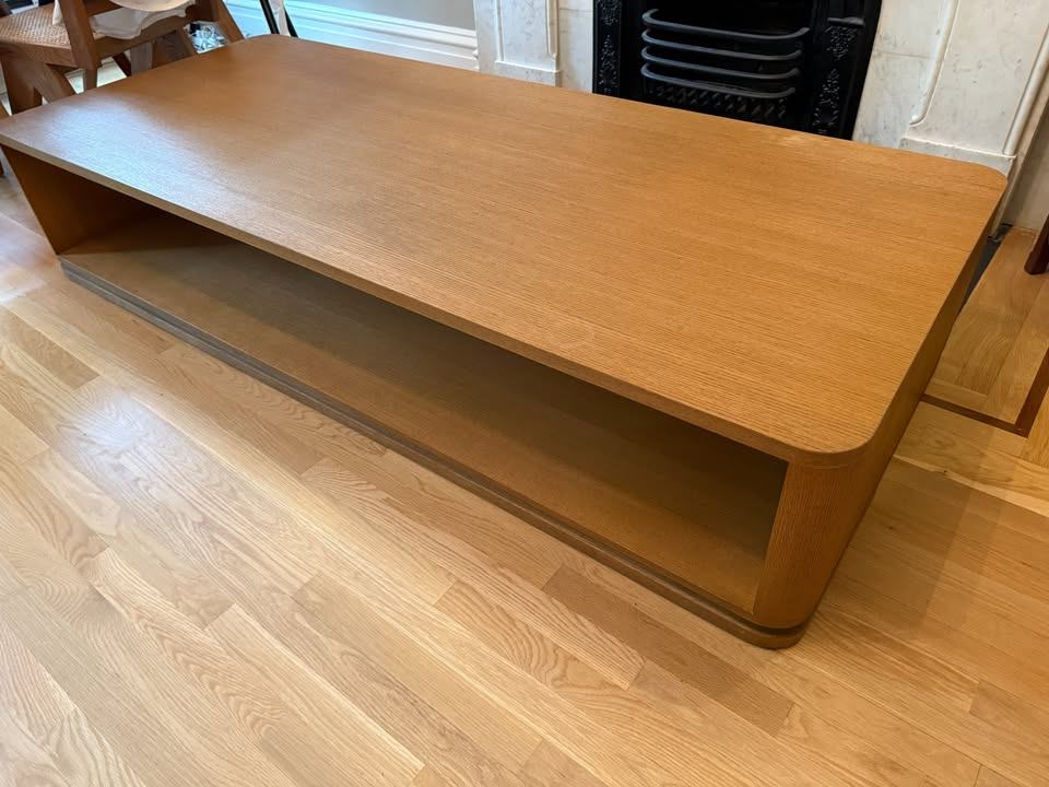 RH Restoration Hardware Ligné Open Coffee Table
