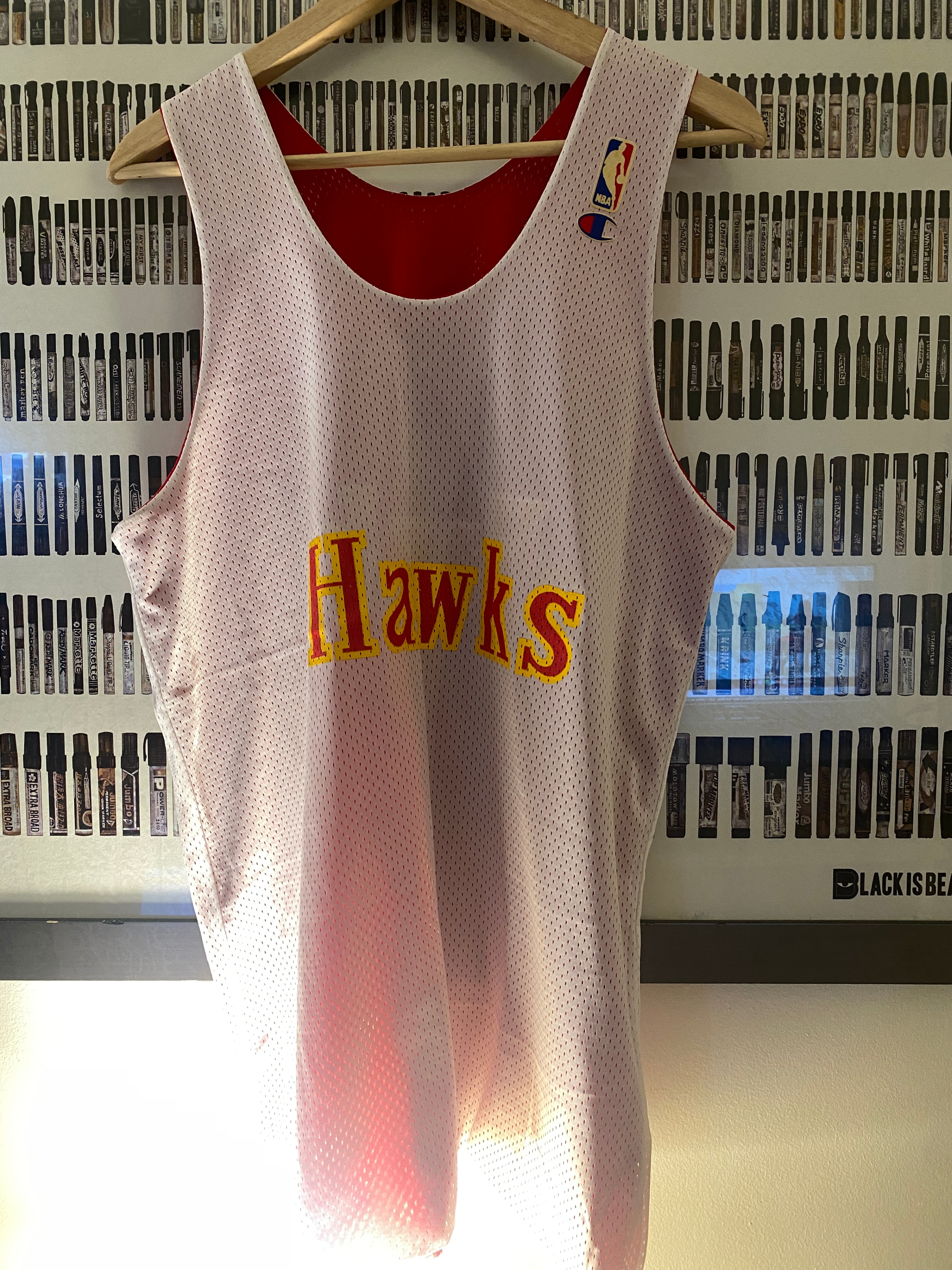 Champion - Atlanta Hawks vintage Reversible practice jersey 1992 - photo 5