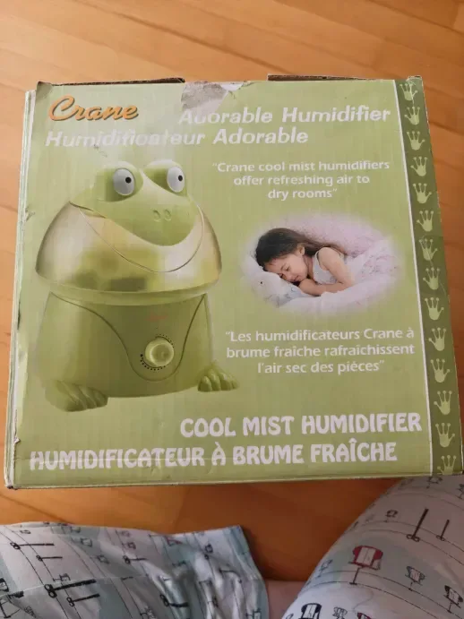 Crane Ultrasonic Cool Mist Humidifier, Frog image indicator(2)