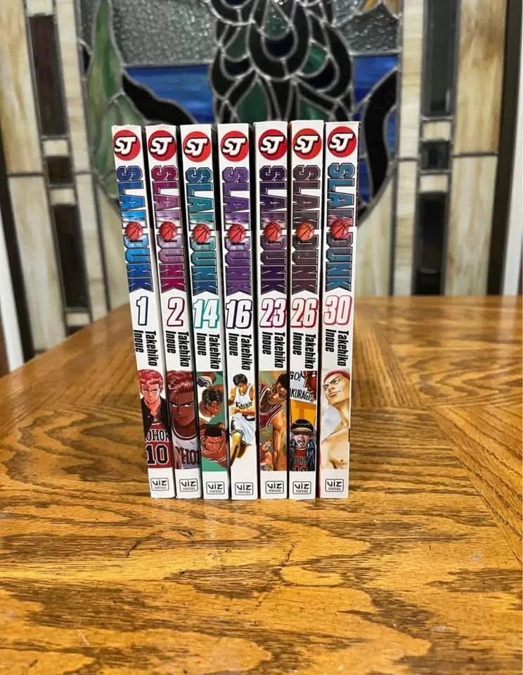 Slam Dunk Manga Lot (7 volumes) thumbnail
