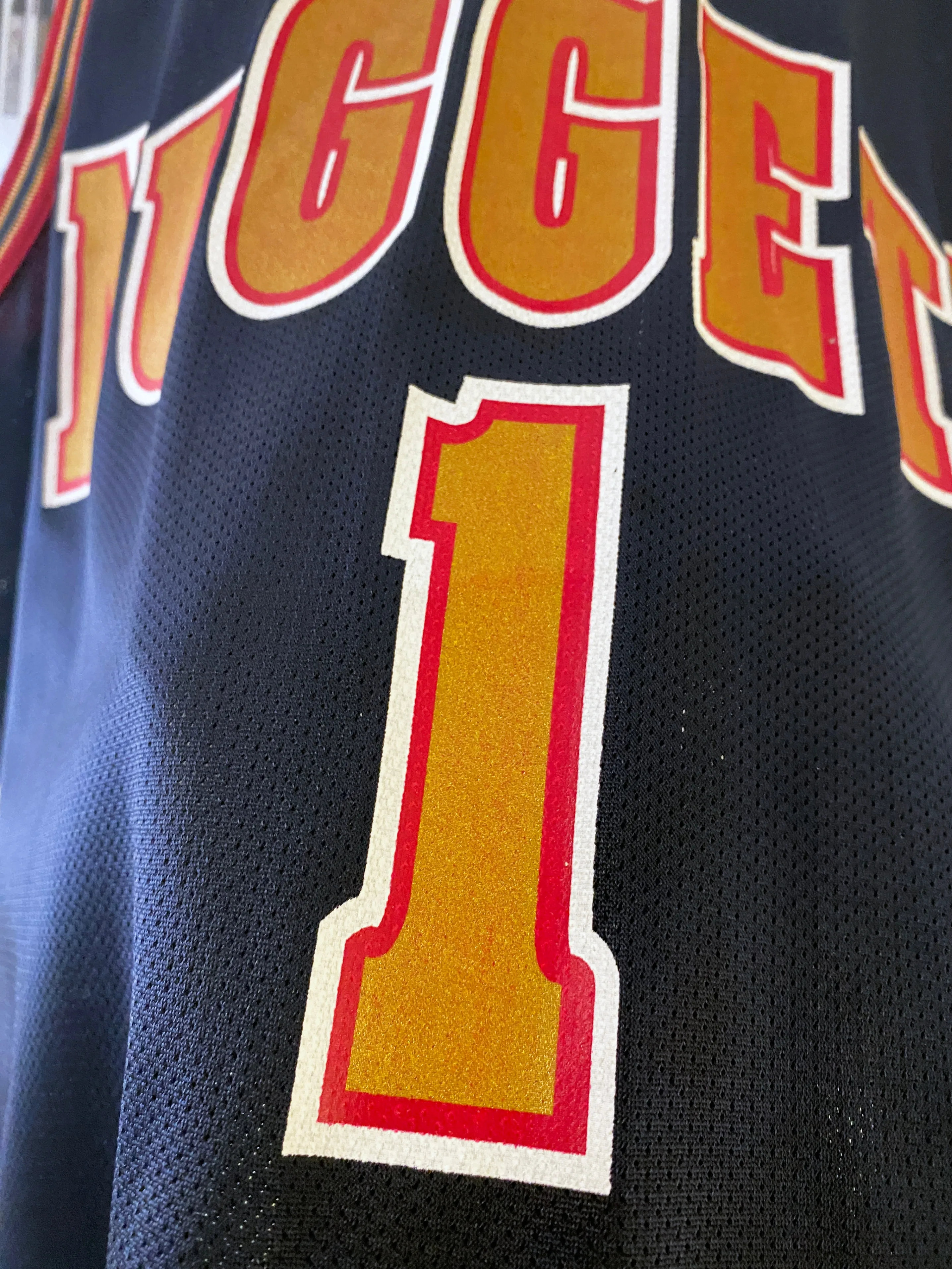 Champion - Mahmoud Abdul-Rauf Denver Nuggets Jersey (1994) 48 image indicator(3)