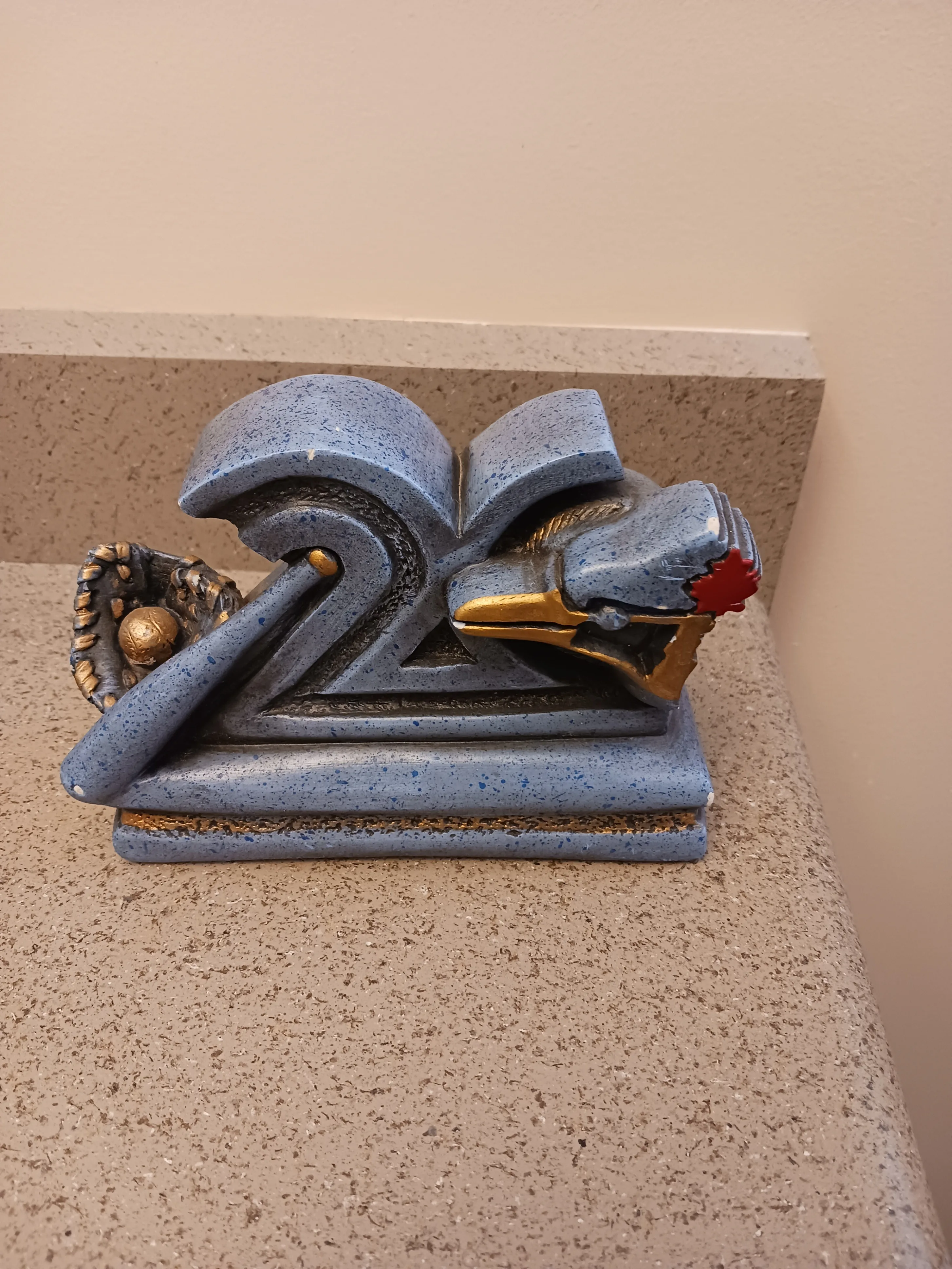 TORONTO BLUE JAYS 20th ANNIVERSARY FIGURINE thumbnail