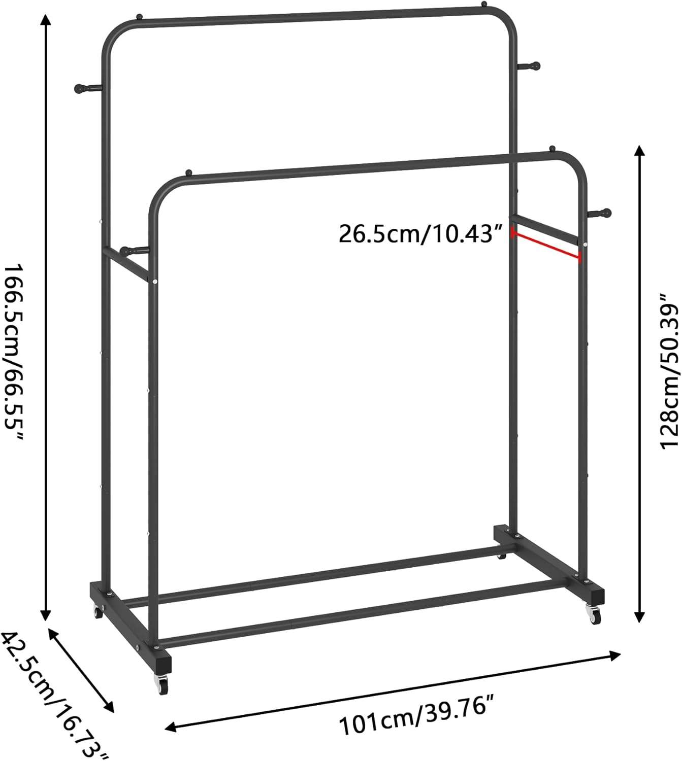 Clothes Rack (Double Rod) - photo 3