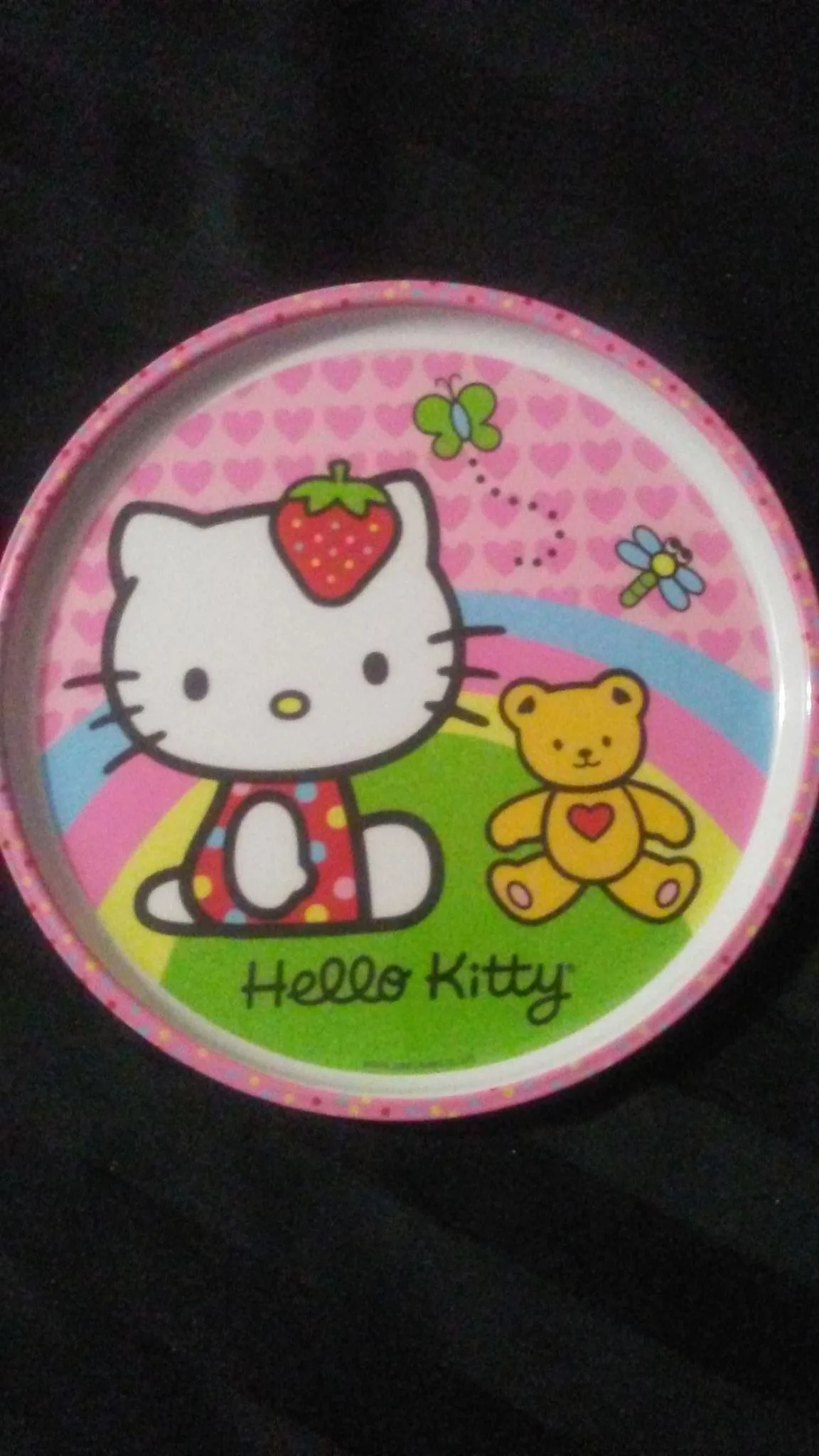 Hello Kitty Plate New