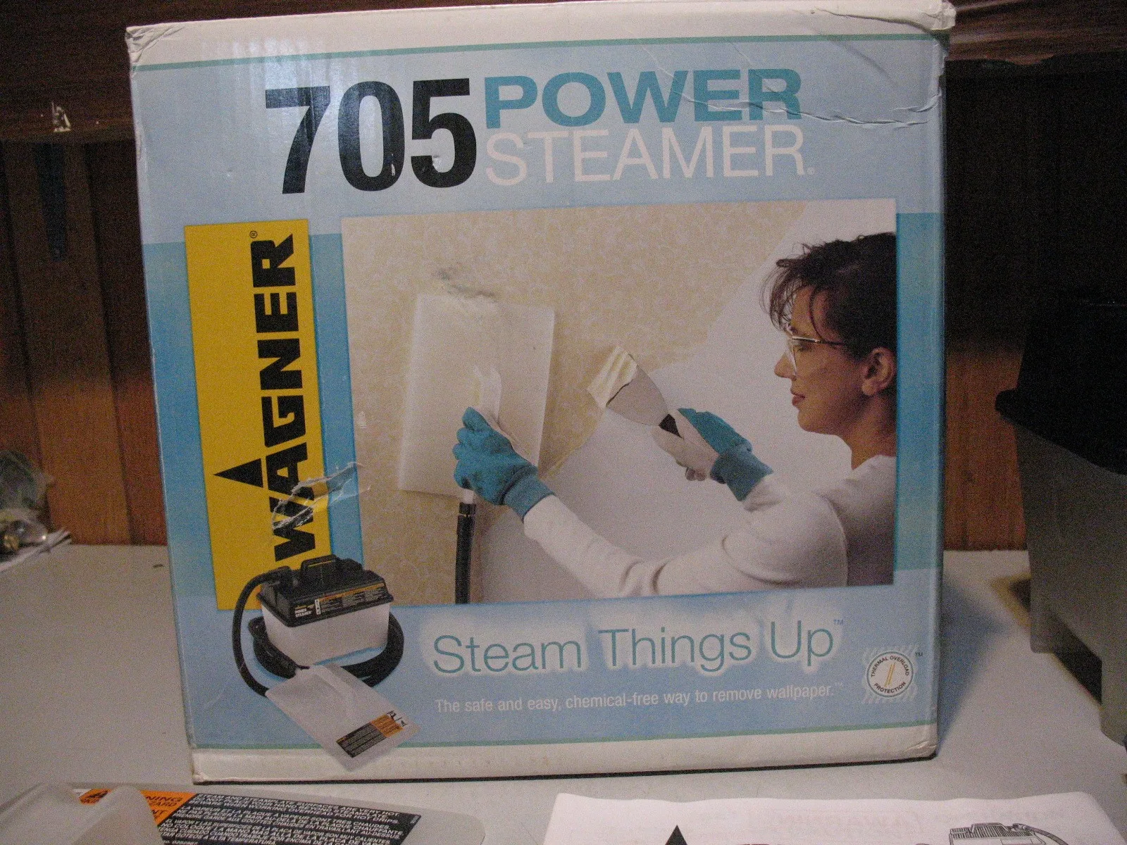Wagner Corded Wallpaper Remover/Steamer, BRAND NEW image indicator(3)