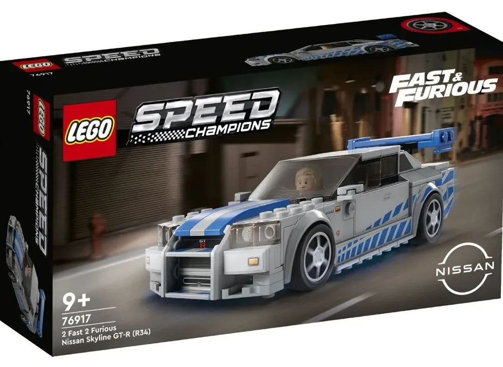 LEGO (76917) Speed Champions Nissan Skyline GT-R (R34) - 2 Fast thumbnail