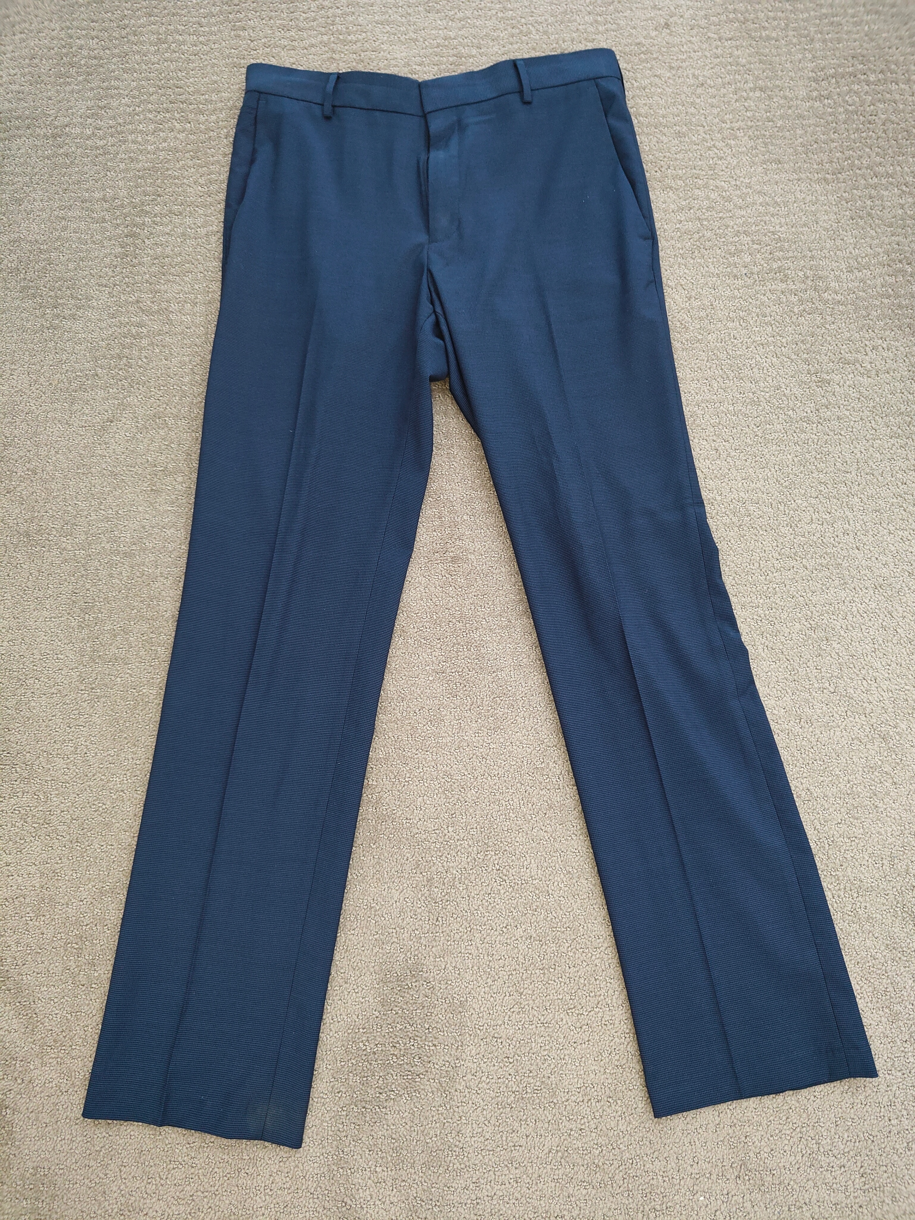 Men's Kenneth Cole Trouser Dress Pants - 32Wx32L - Modern Fit