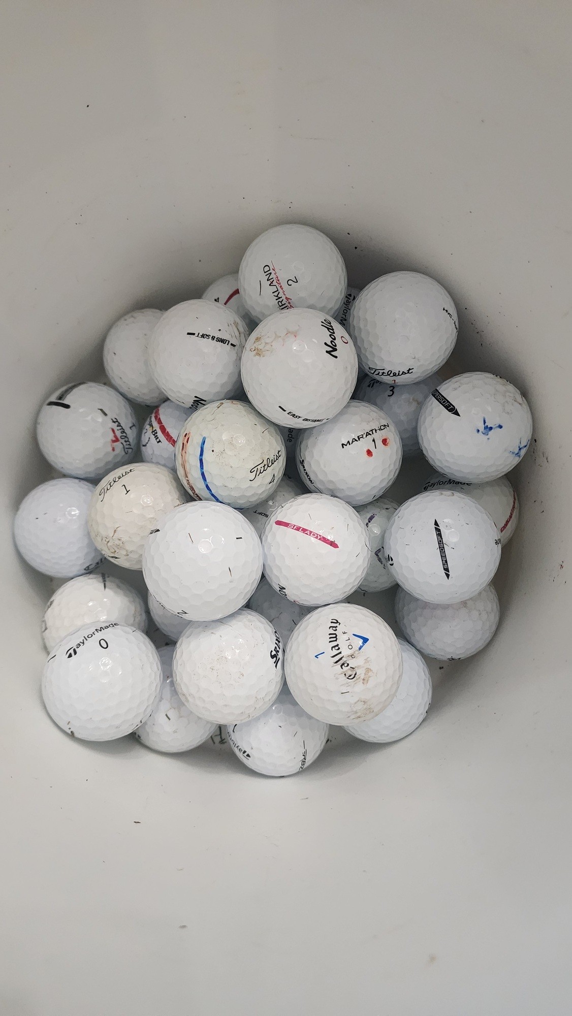 132 Used golf ball - $40 - photo 2