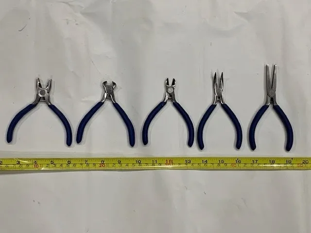 Pliers - Precision - Set of 5 - LIKE NEW thumbnail
