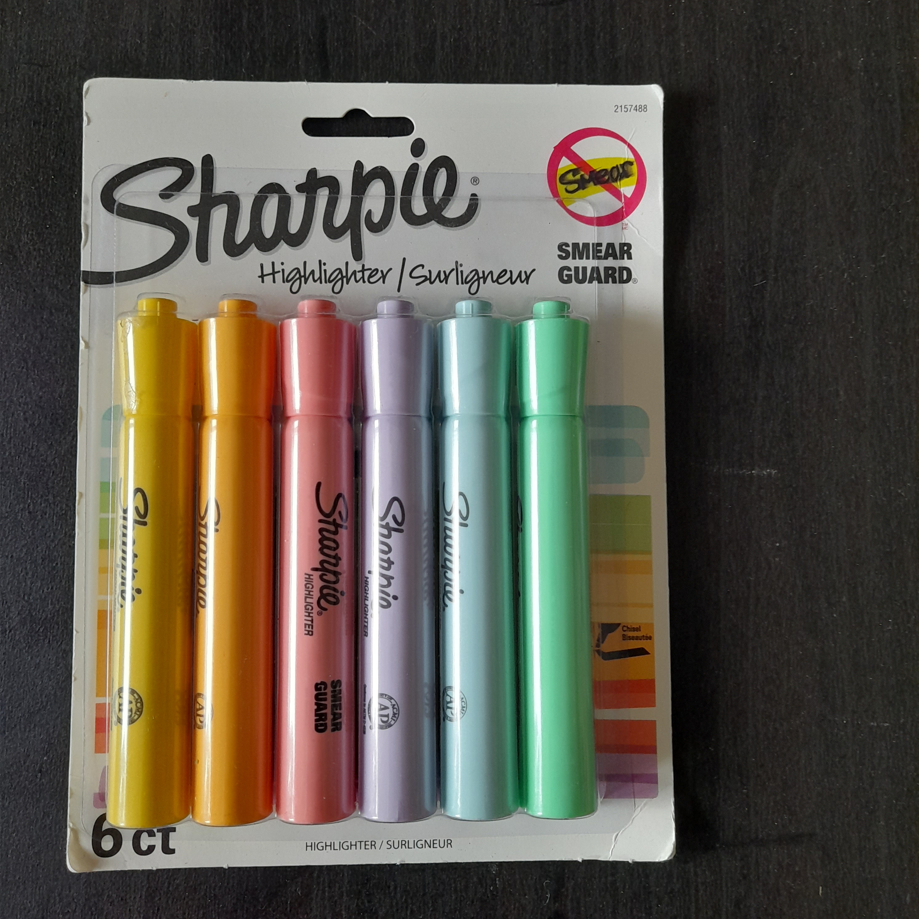 Sharpie Highlighters with Smear Guard - NEW