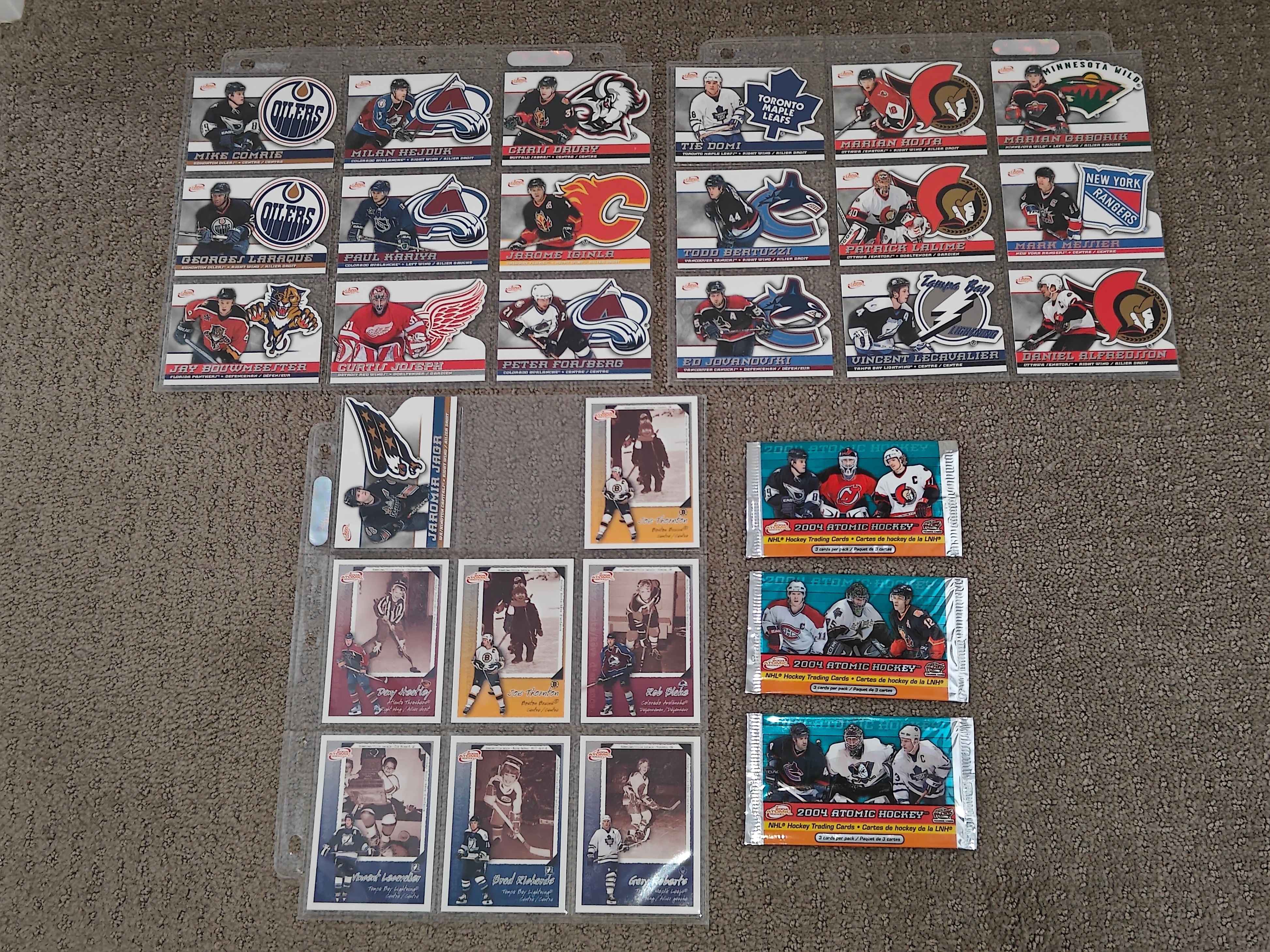 2003-04 McDonalds Pacific Atomic Hockey Trading Cards - 26 Count