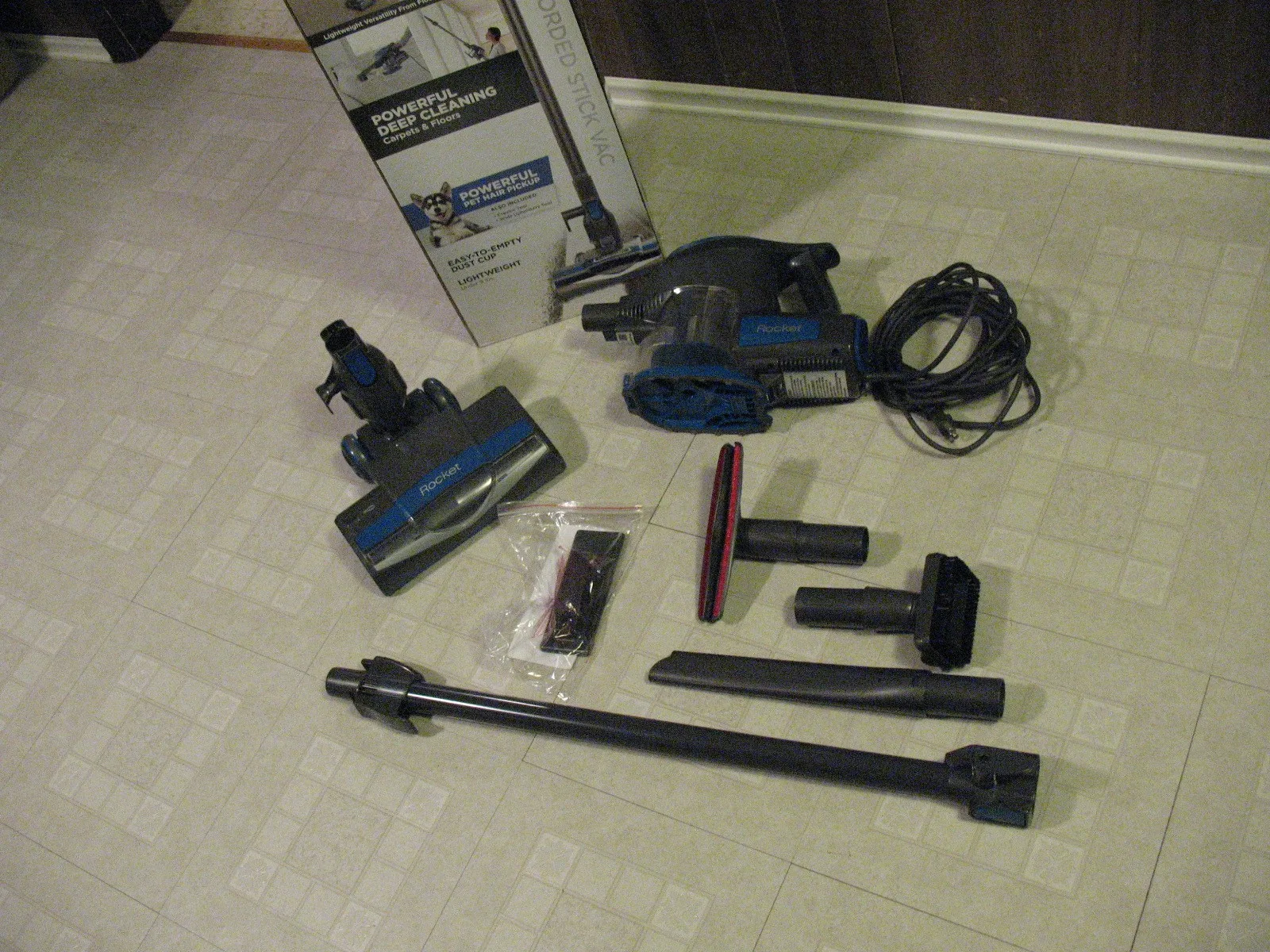 SHARK Rocket Pet Corded Upright Stick Vacuum Cleaner, BRAND NEW thumbnail