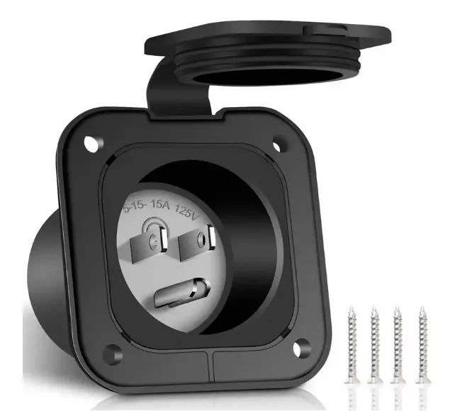 15A 125V RV Power Socket Set AC Port thumbnail
