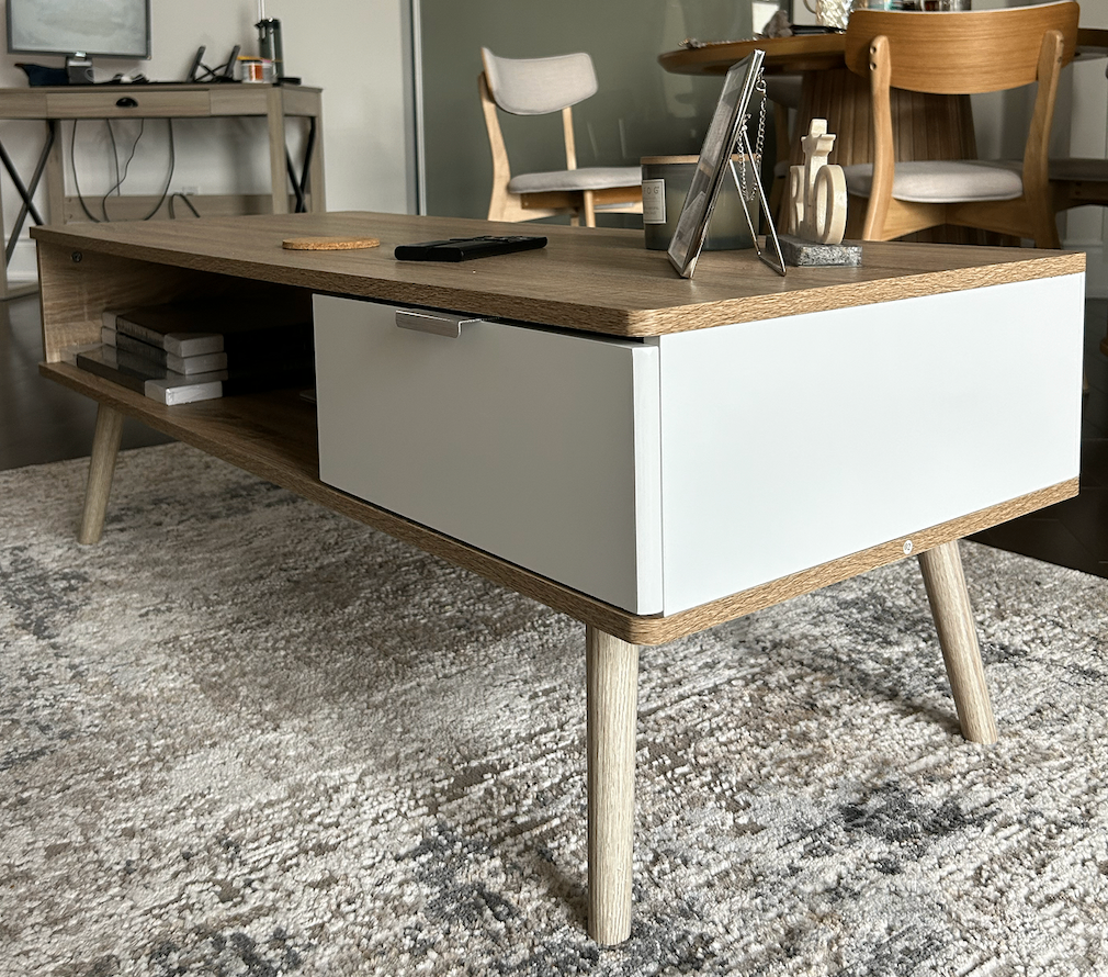 Stylish Wooden Coffee Table - moving sale - photo 2