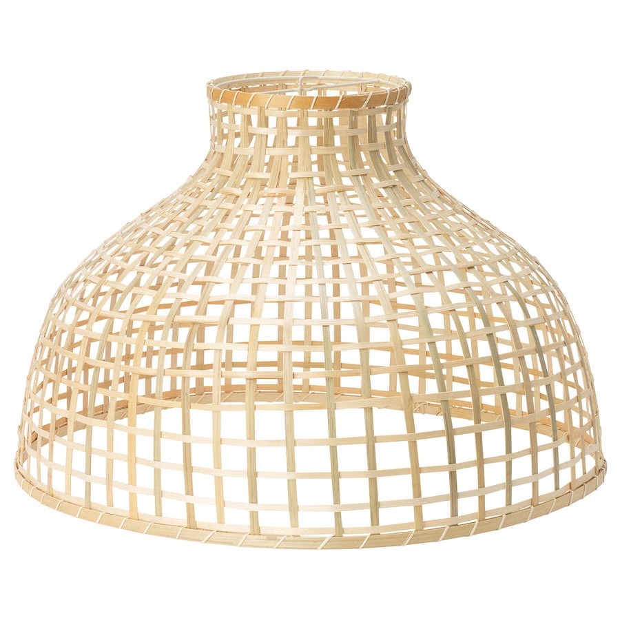 Bamboo Pendant Lampshade with Cord - photo 2