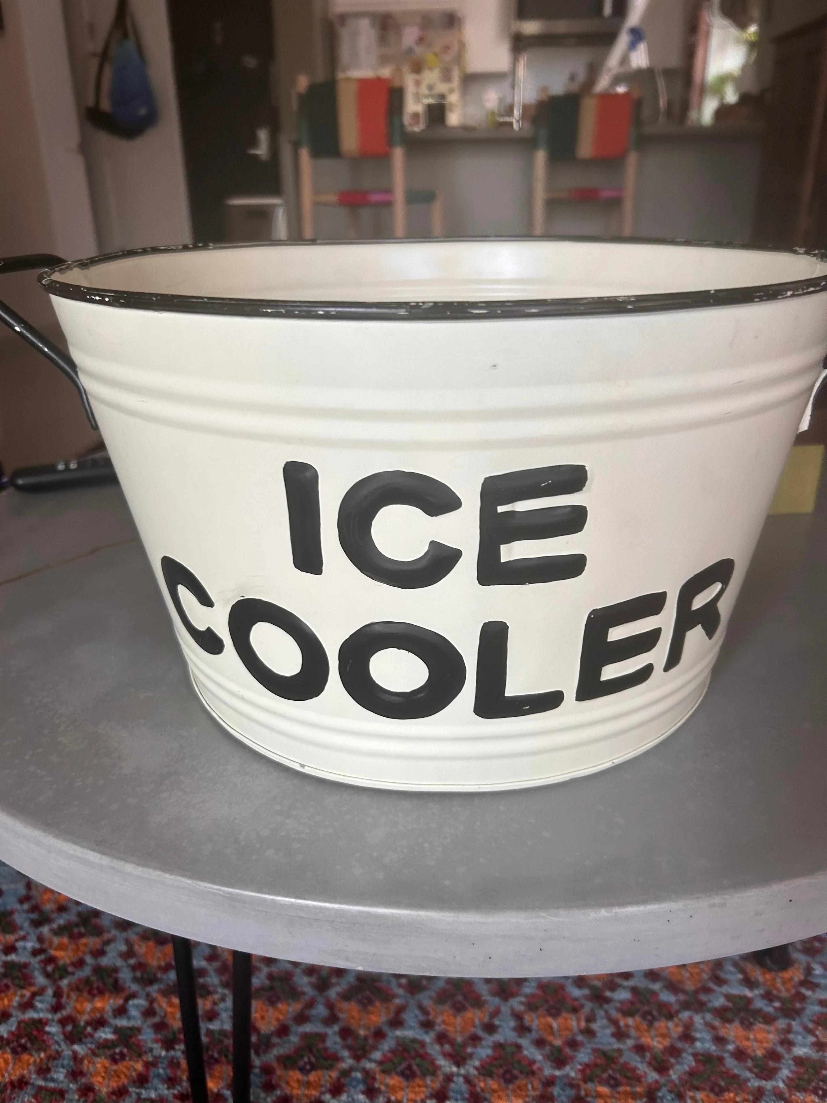 Overseas moving sale: Vintage-looking tin bucket thumbnail