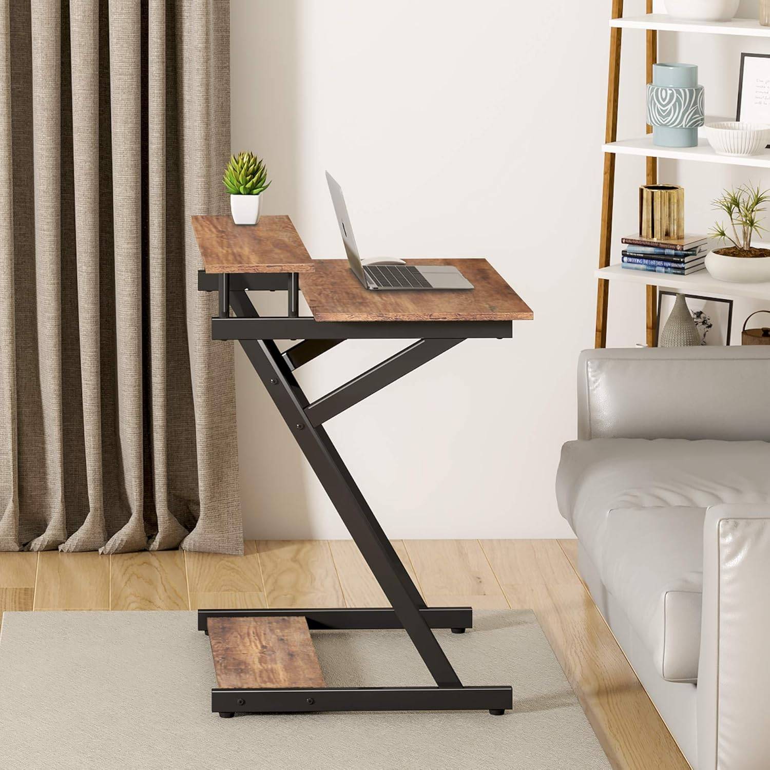 New Work Desk - Wood & Metal