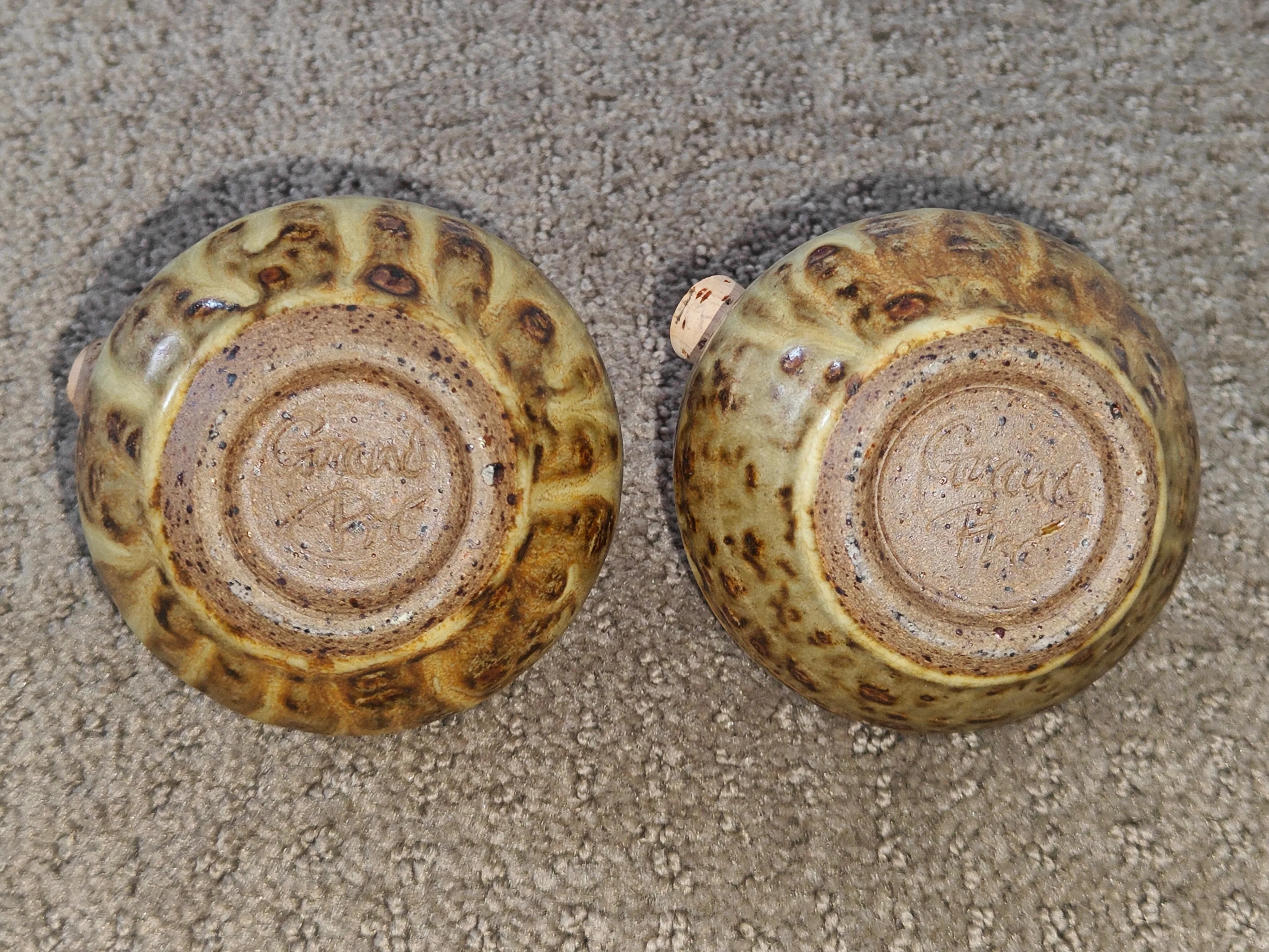 Artisan Pottery Salt & Pepper Shakers - Rustic Glaze image indicator(7)