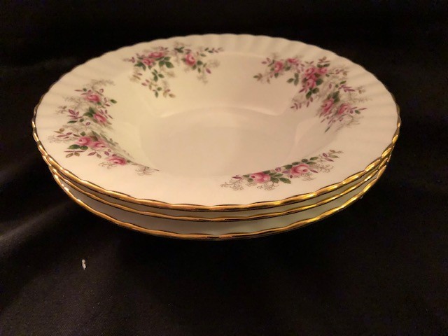 Lavender Rose Soup Bowls - photo 4