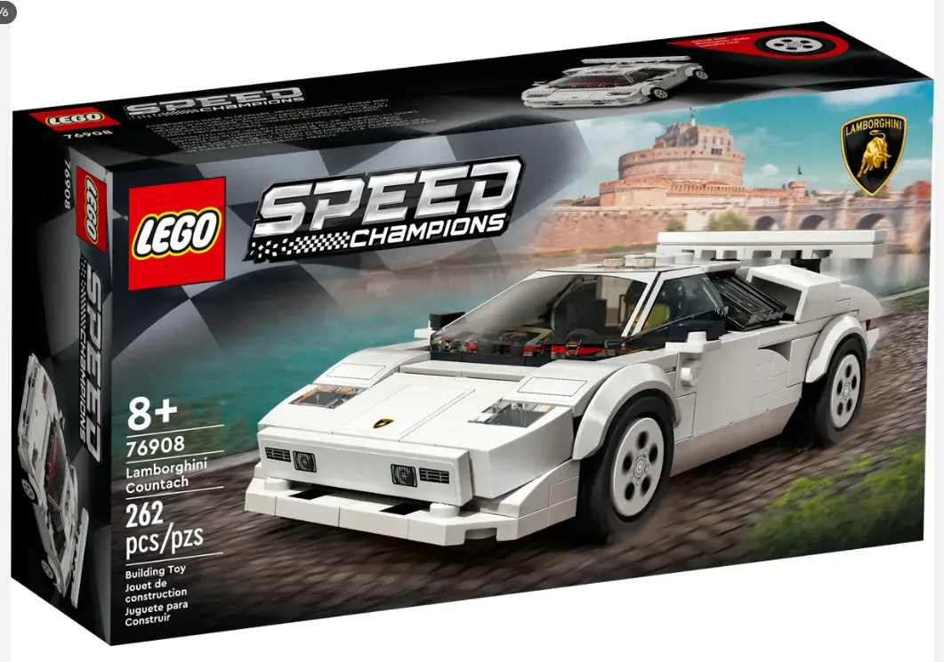 LEGO 76908 Lamborghini Countach - 262 pcs thumbnail