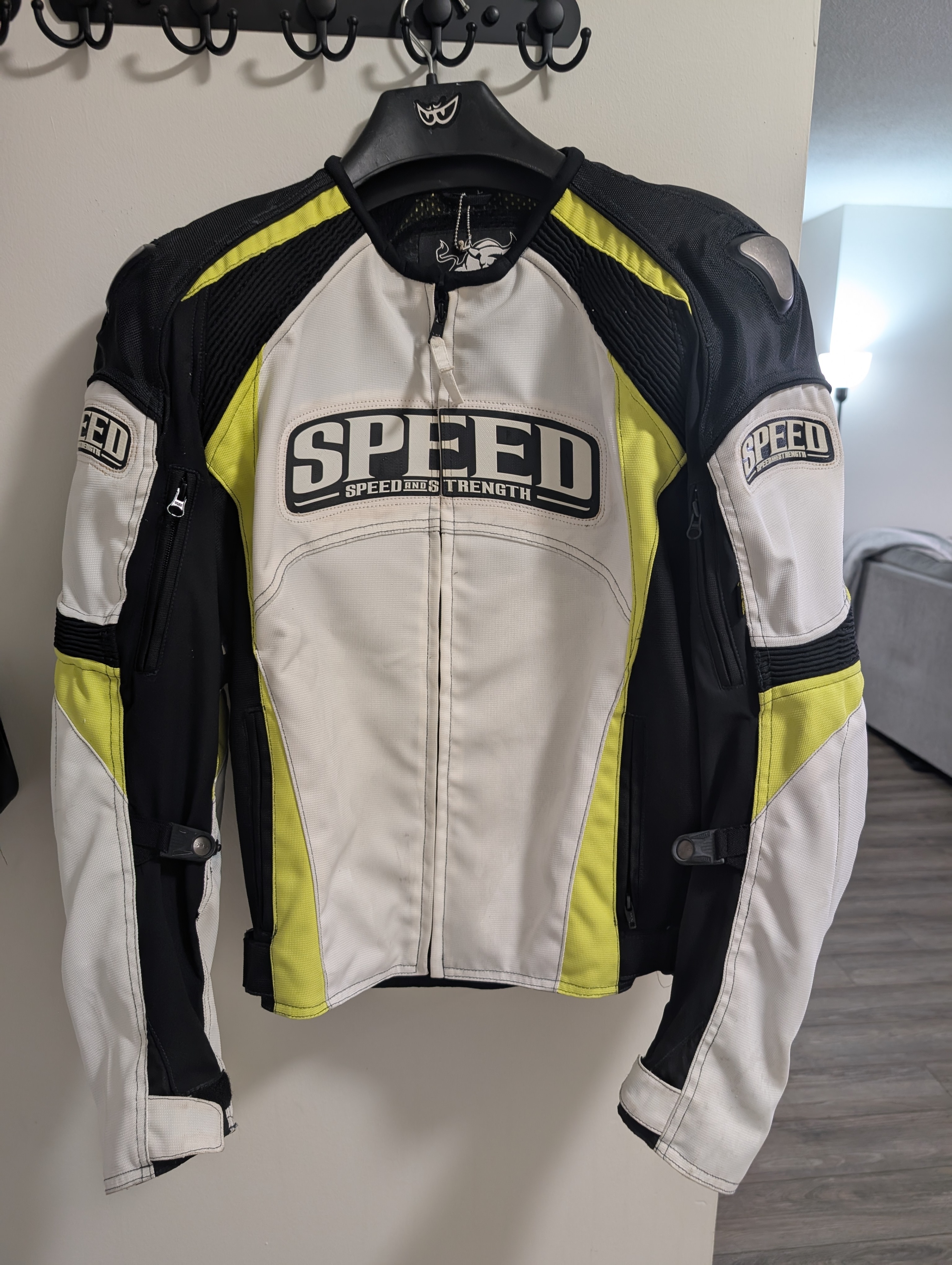 Speed and Strength" Motorcycle Jacket - Men's Large