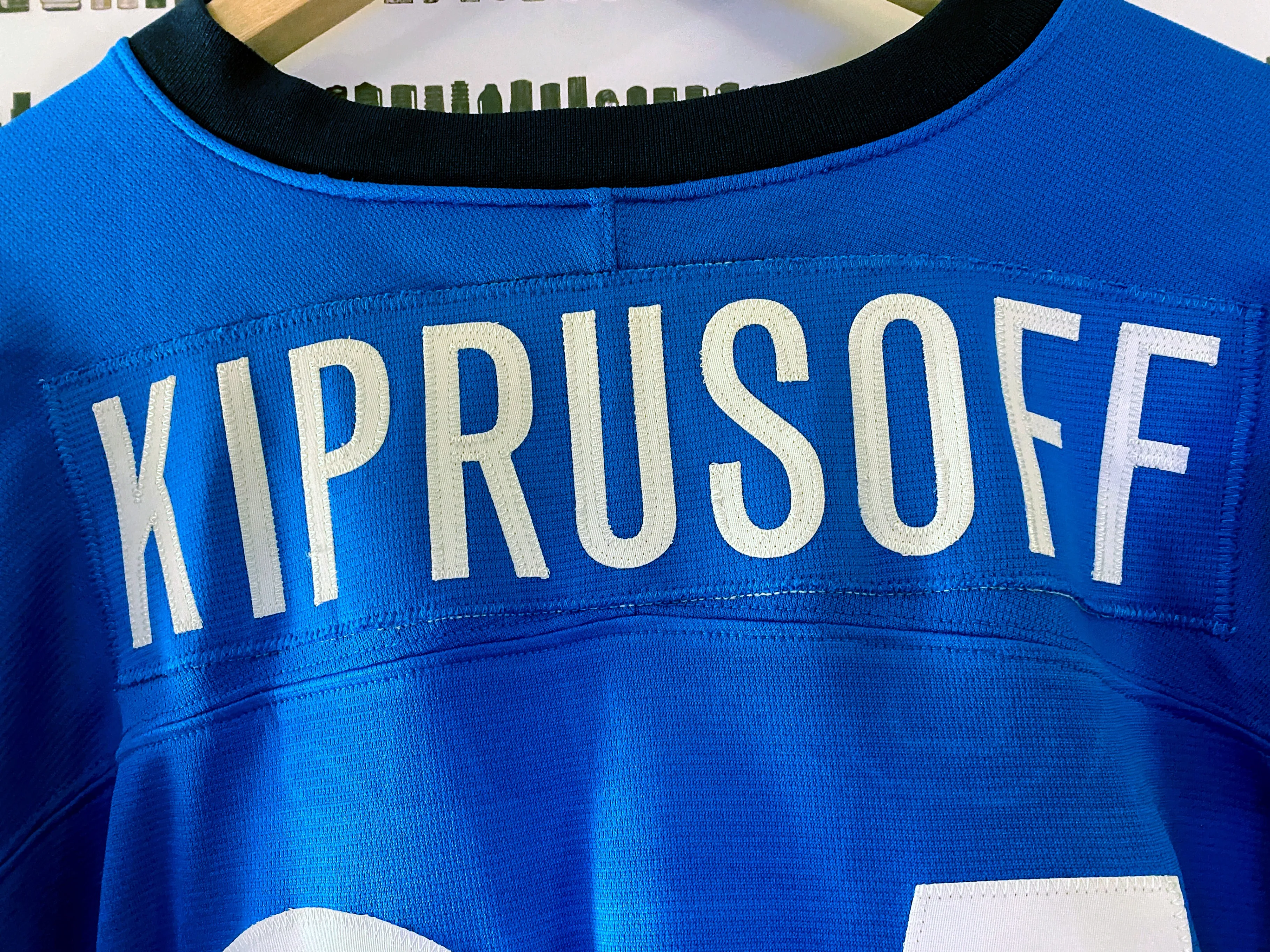 Nike - Team Finland Suomi Mikka Kiprusoff vtg jersey (2010) IIHF image indicator(7)