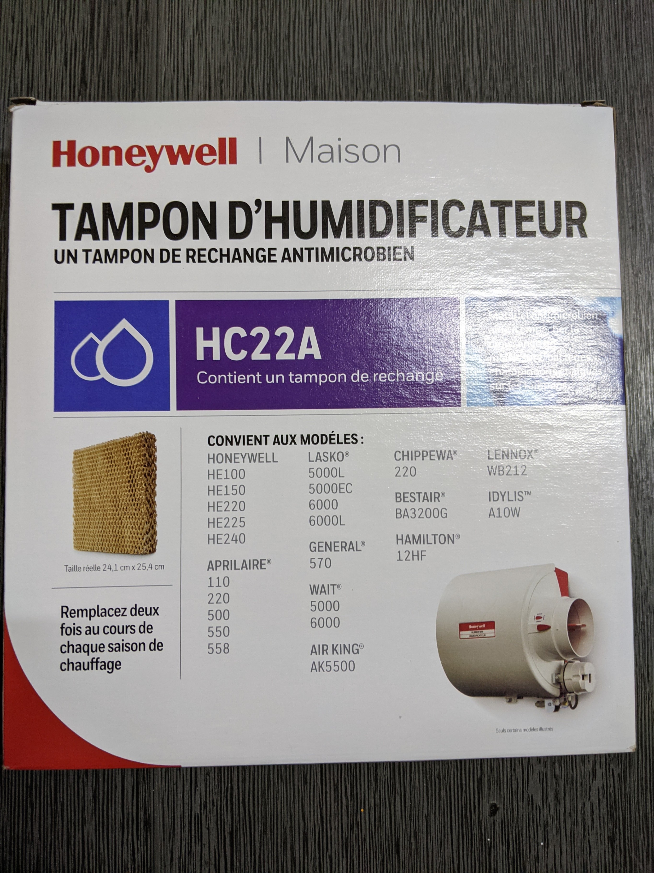 🇨🇦 Honeywell Humidifier Pad HC22A [BNIB] - photo 2