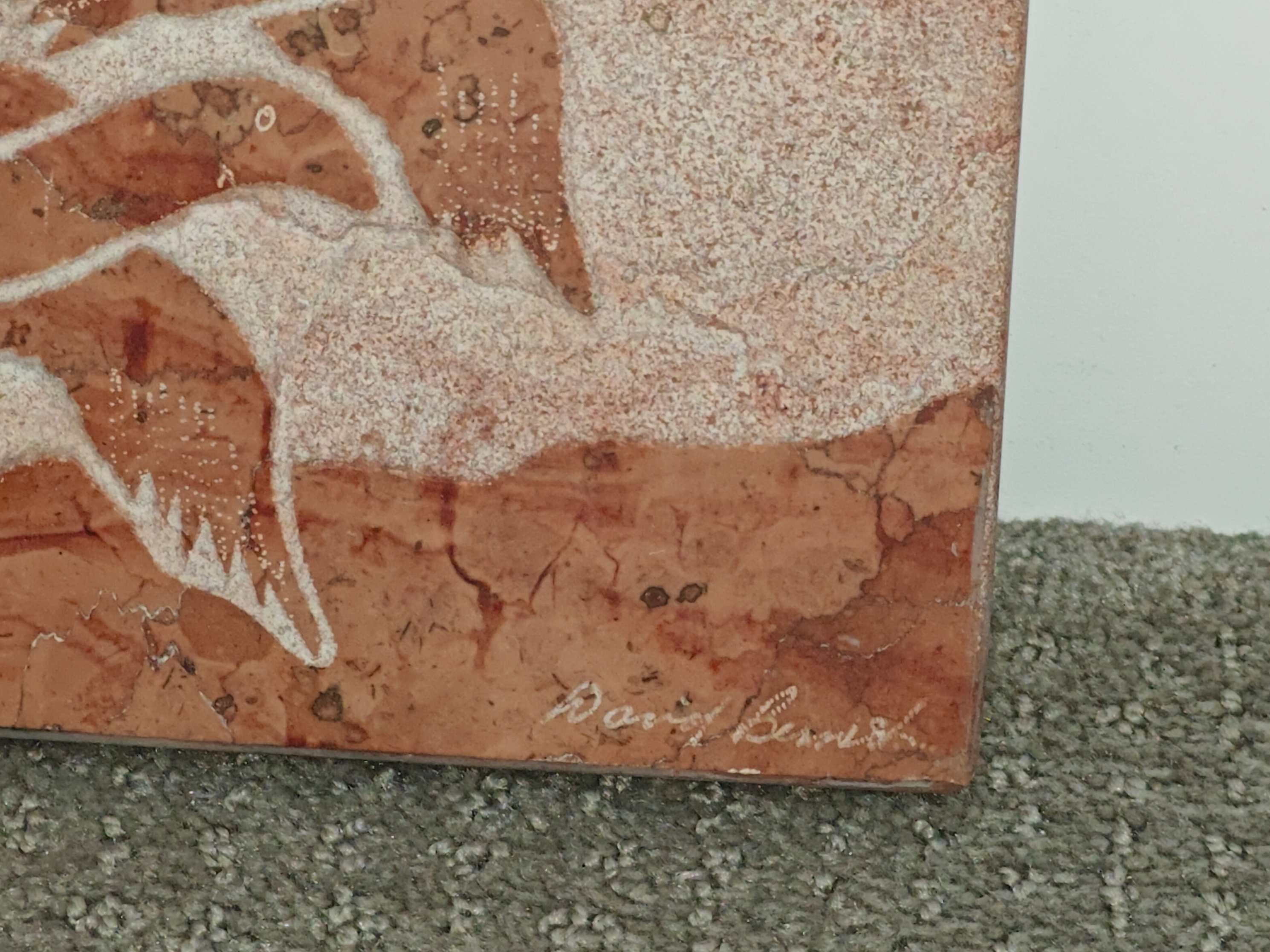 David Bernett - Birds In Flight - Marble Inuit Art Sculpture - photo 5