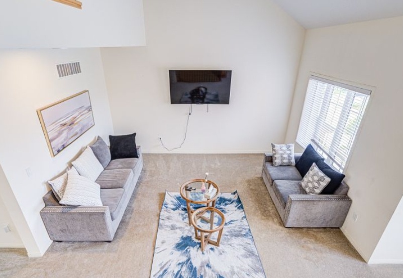Grey Sofa Set with 7+ Cushions - photo 2