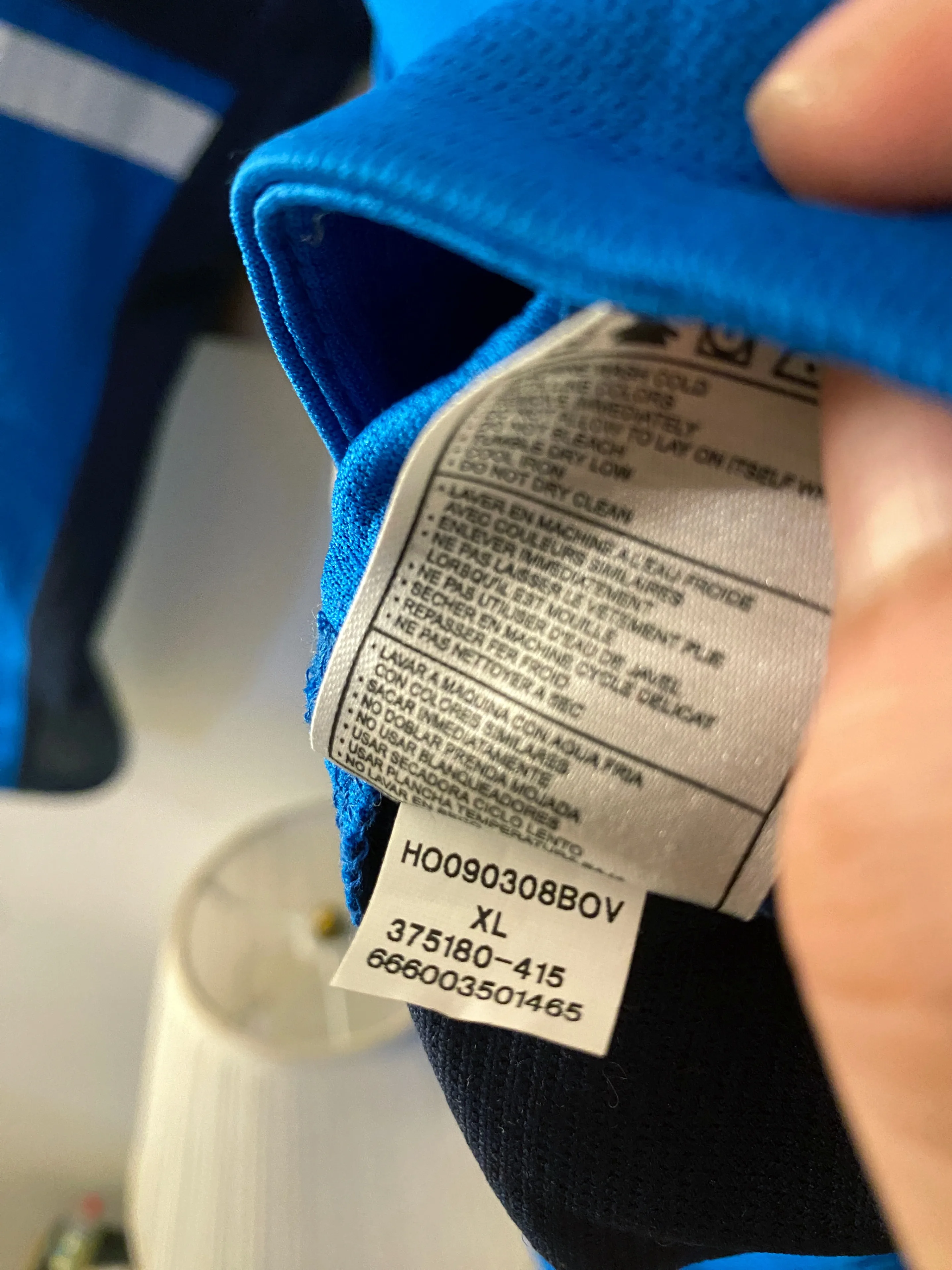 Nike - Team Finland Suomi Mikka Kiprusoff vtg jersey (2010) IIHF image indicator(9)