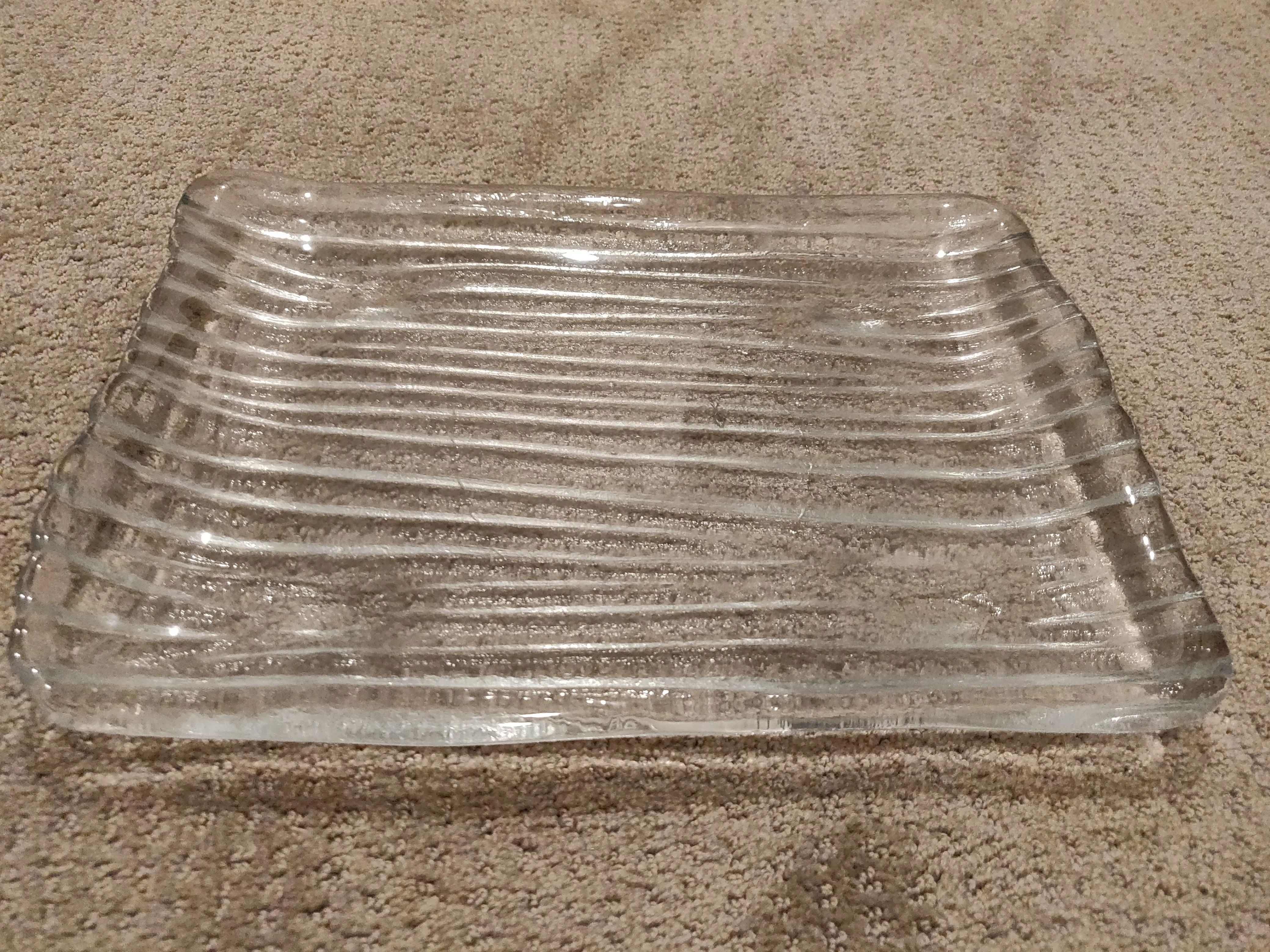 Rectangle Textured Flat Serving Dish / Platter / Tray / Plate image indicator(7)
