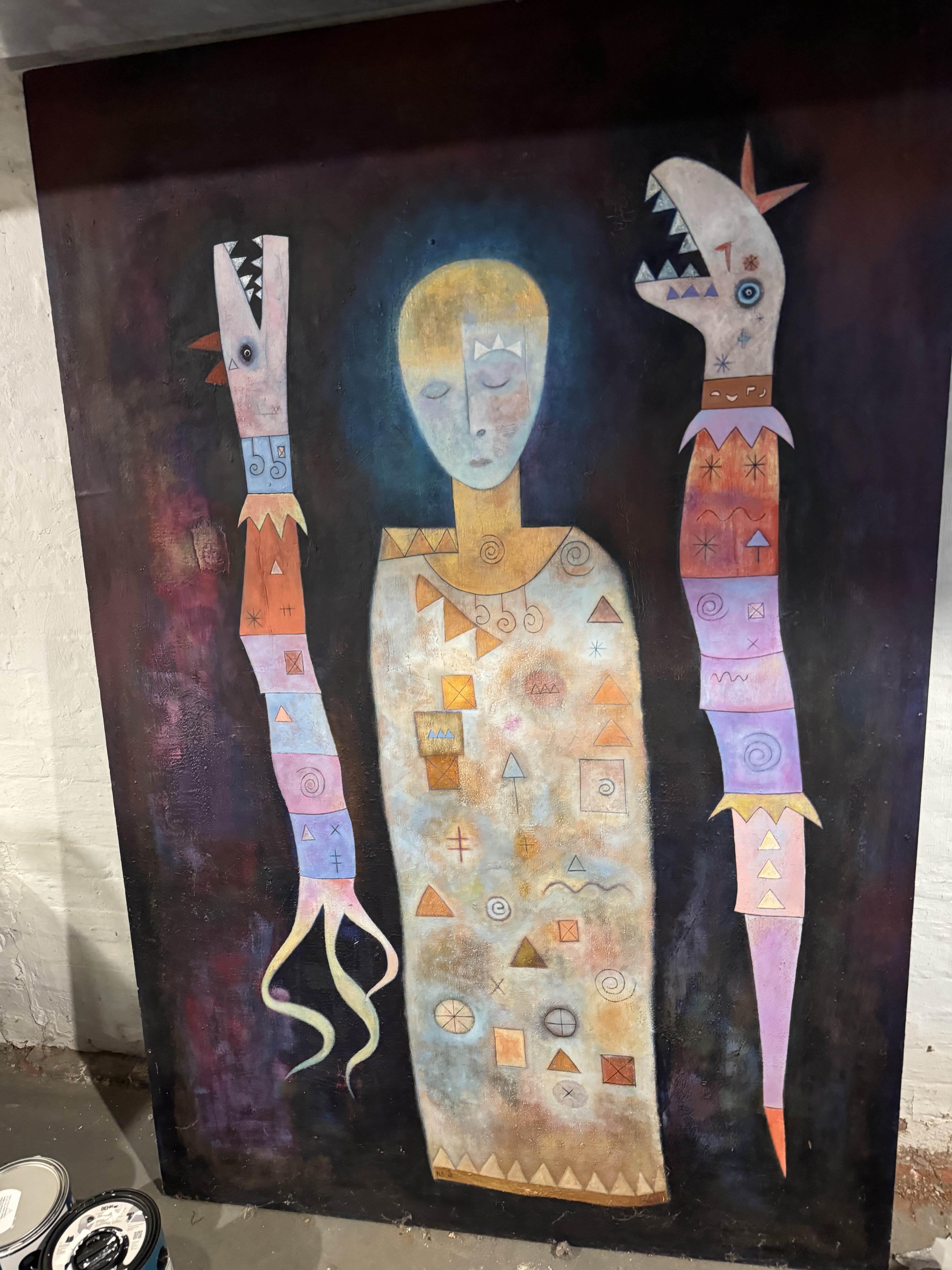 Kerryl Shirley Acrylic painting