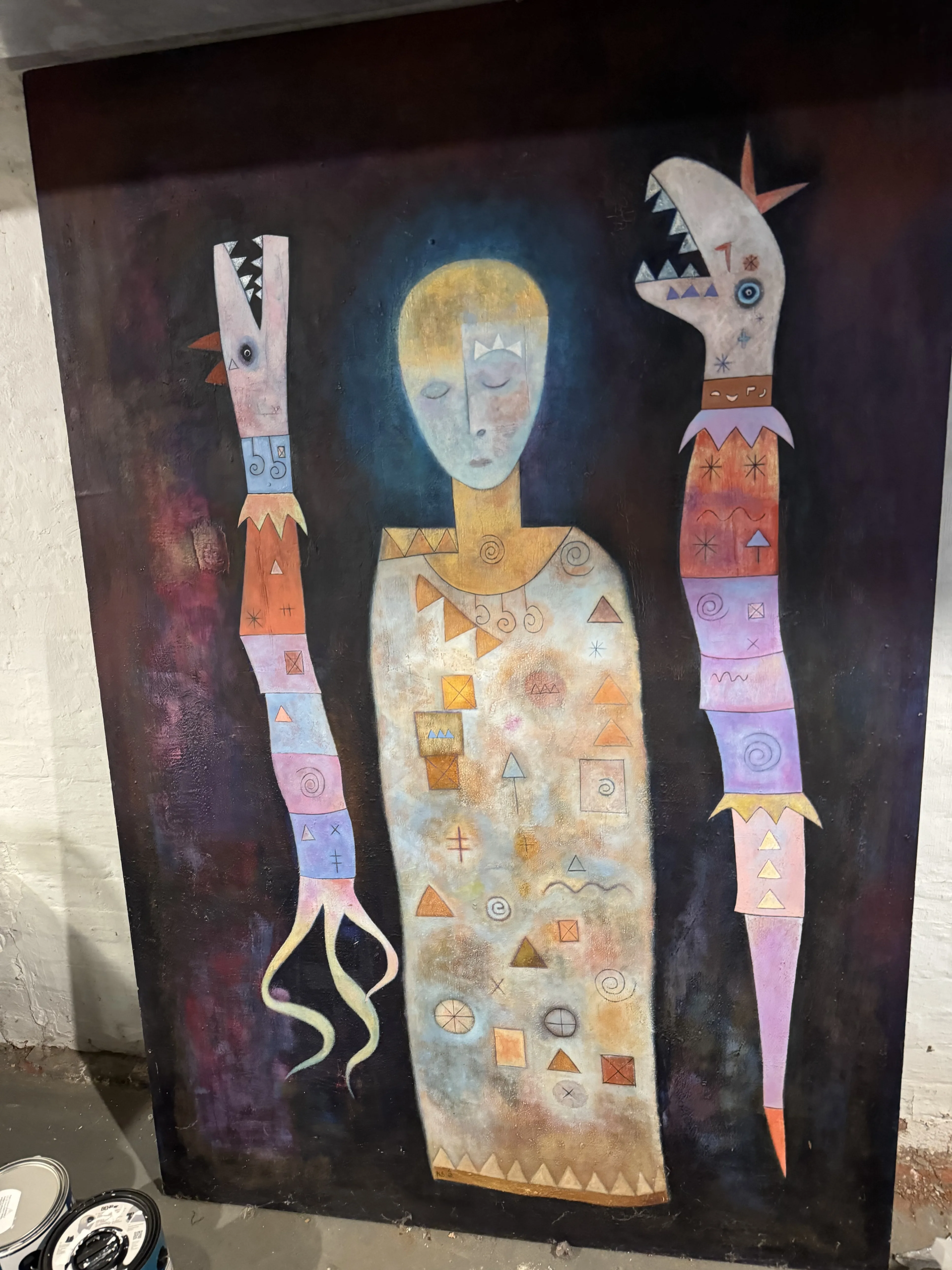 Kerryl Shirley Acrylic painting