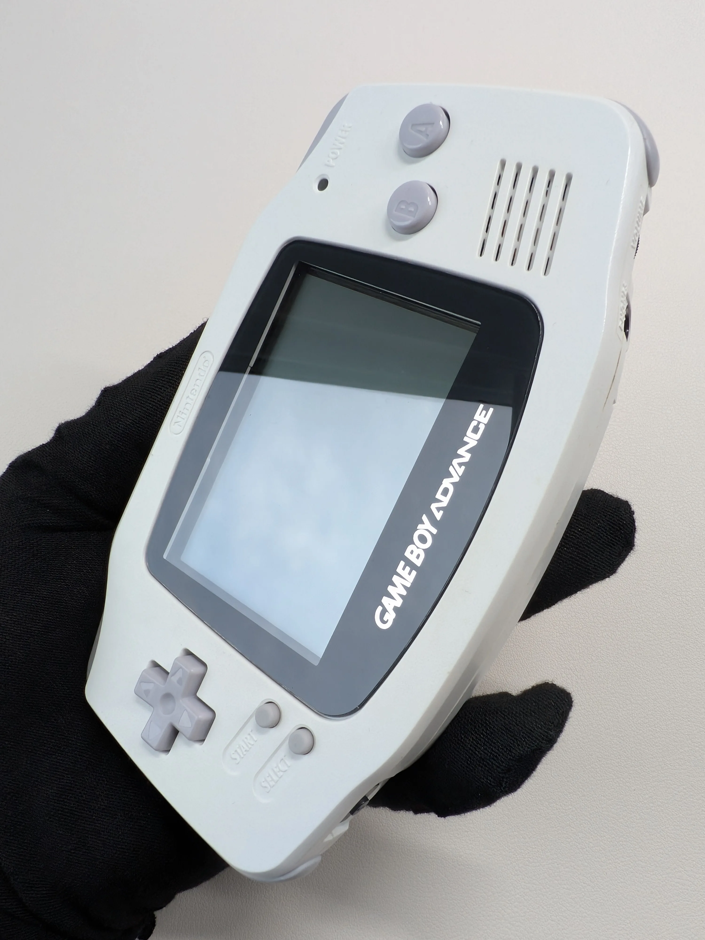 Game Boy Advance GBA White Handheld Console System CIB image indicator(4)