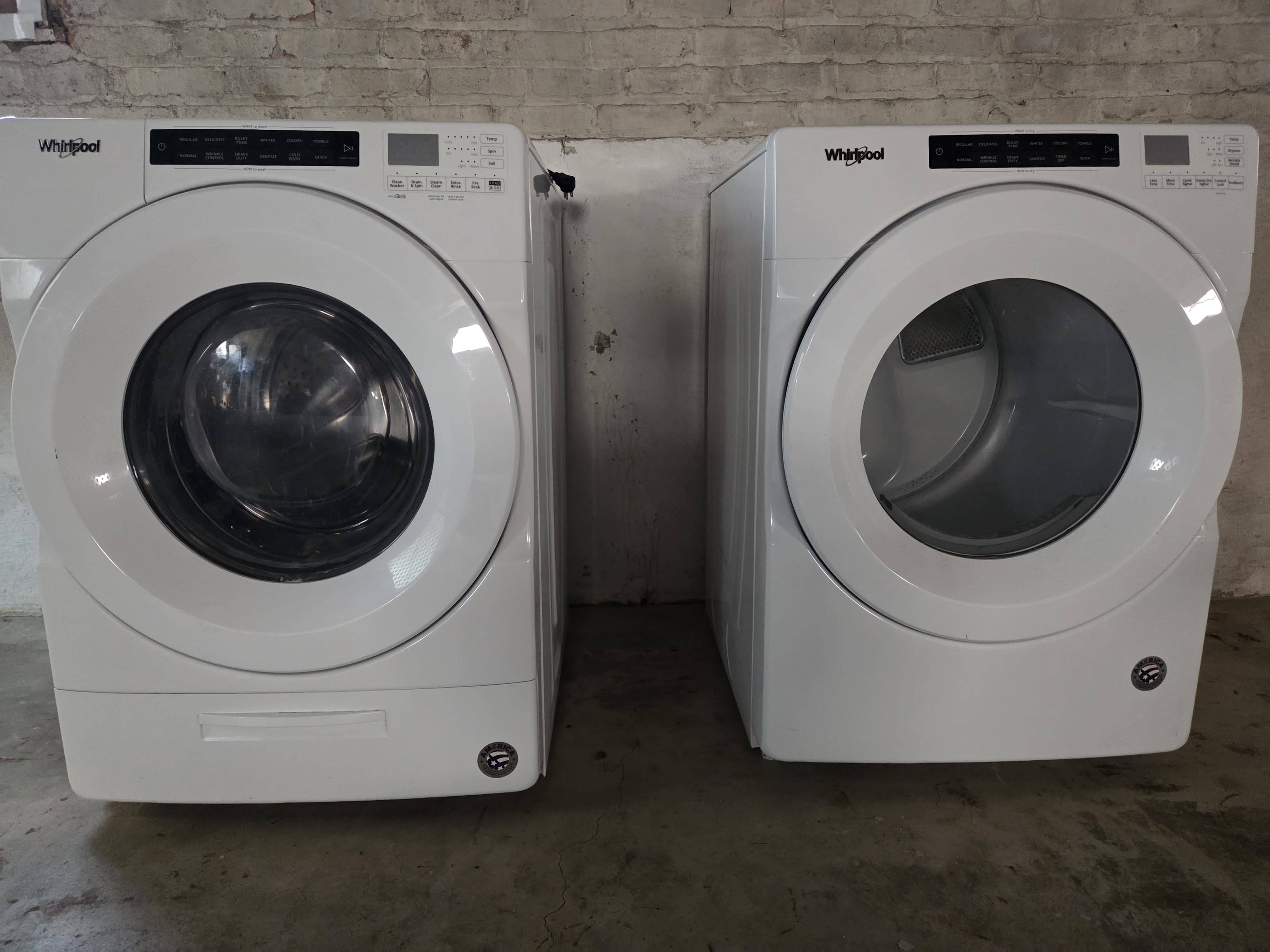 Whirlpool Washer & Dryer Set – Great Deal, Cash Only