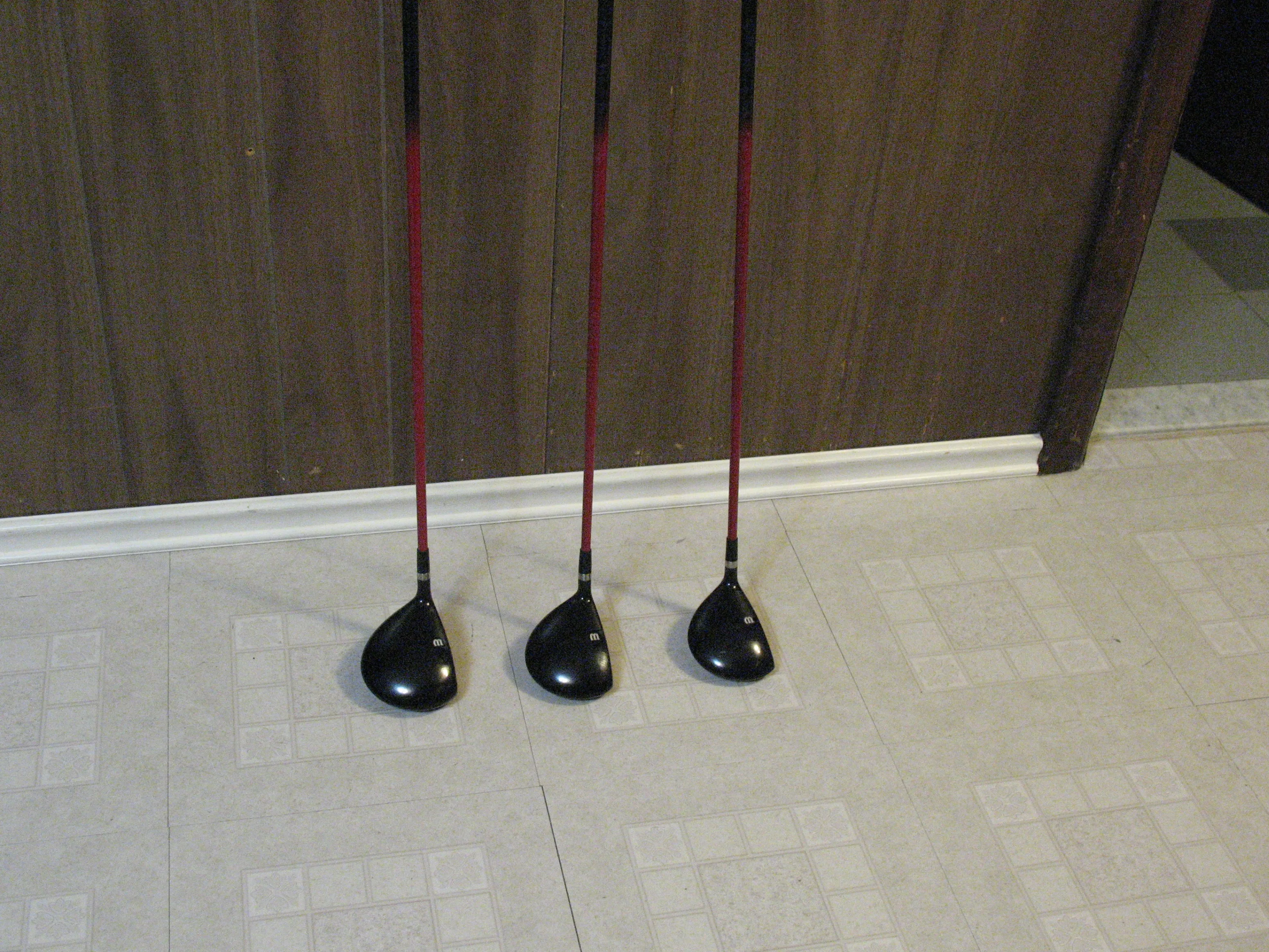 3 Wilson Oversize Killer Whale Golf Drivers, LIKE NEW thumbnail