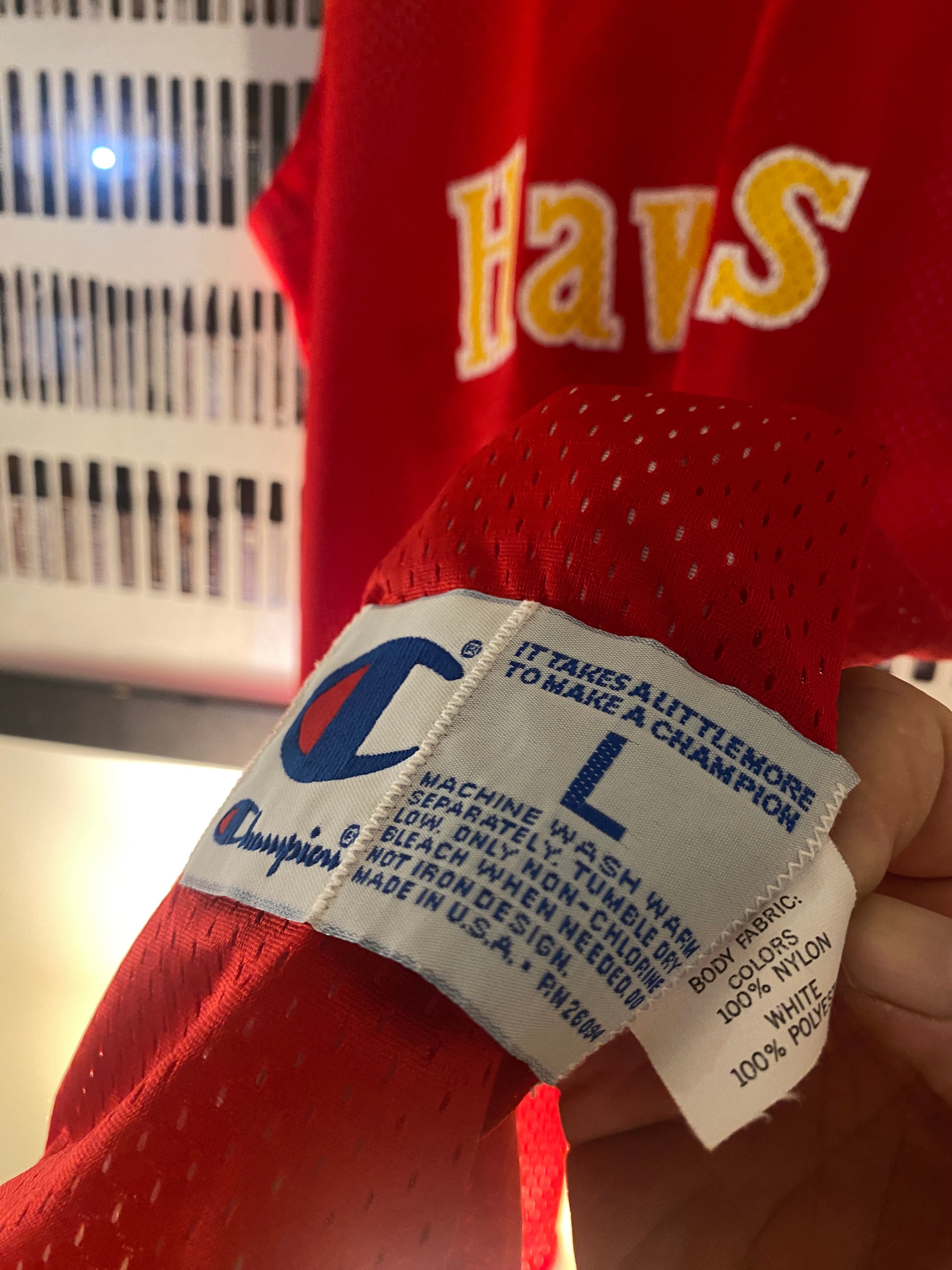 Champion - Atlanta Hawks vintage Reversible practice jersey 1992 - photo 2