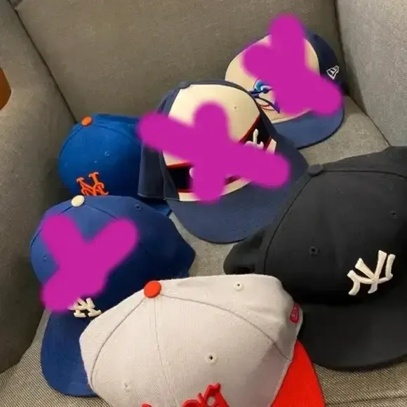 Lot of 3 New Era Caps - Various thumbnail