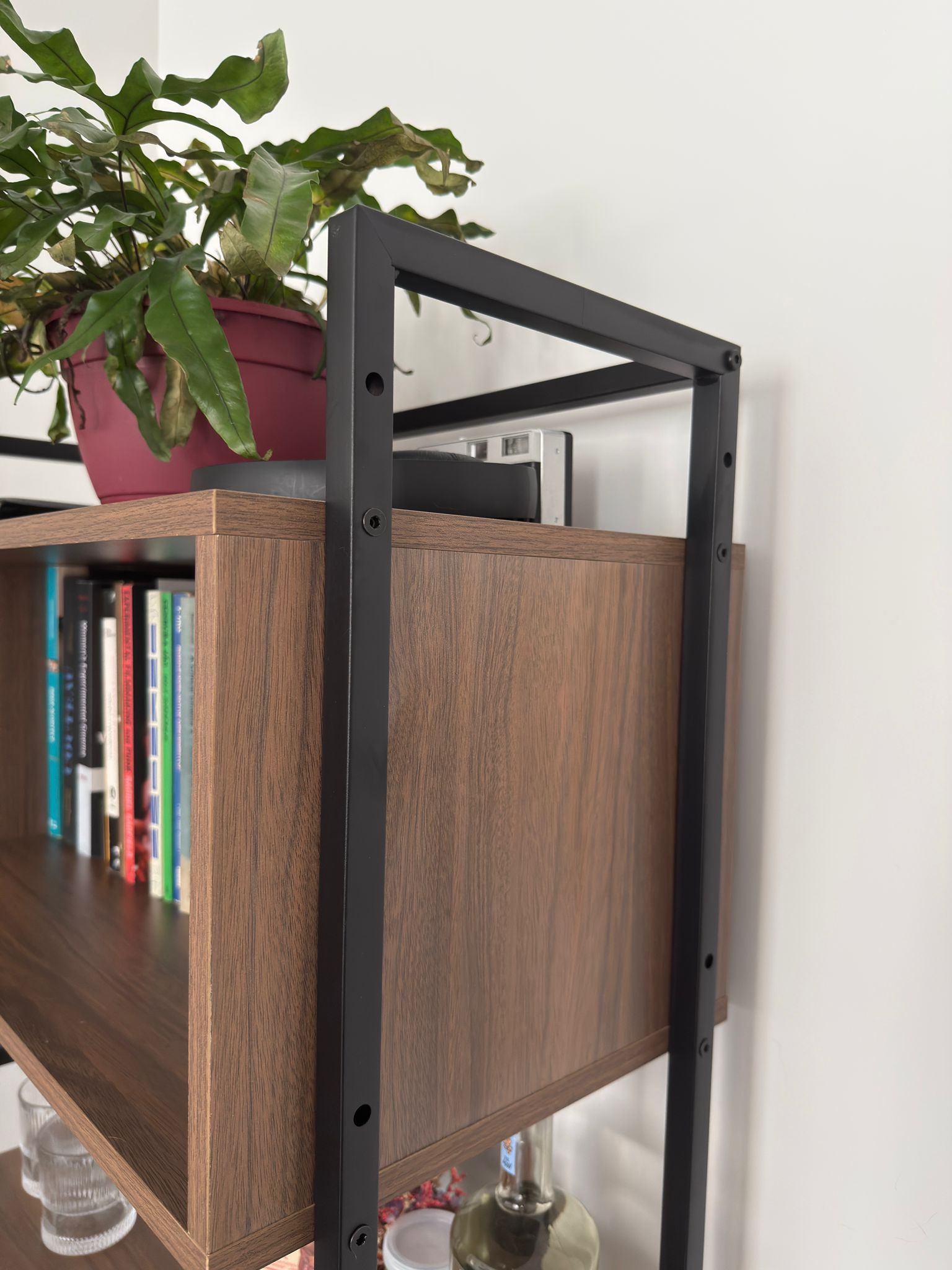 Wooden bookshelf (3 cubbies, 5 tiers) - photo 4