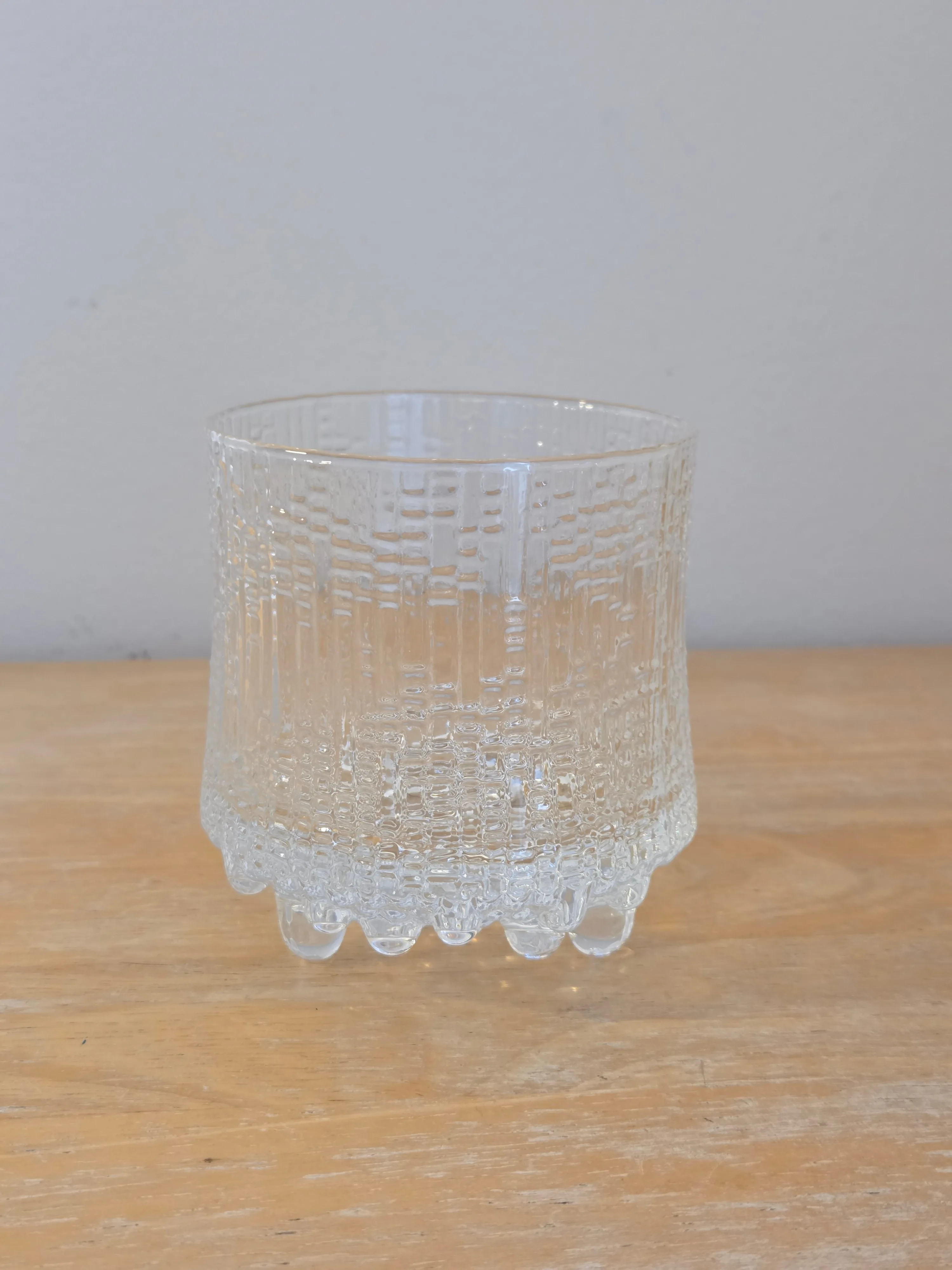 Iittala Ultima Thule Old Fashioned Glass, Vintage Finnish Design thumbnail