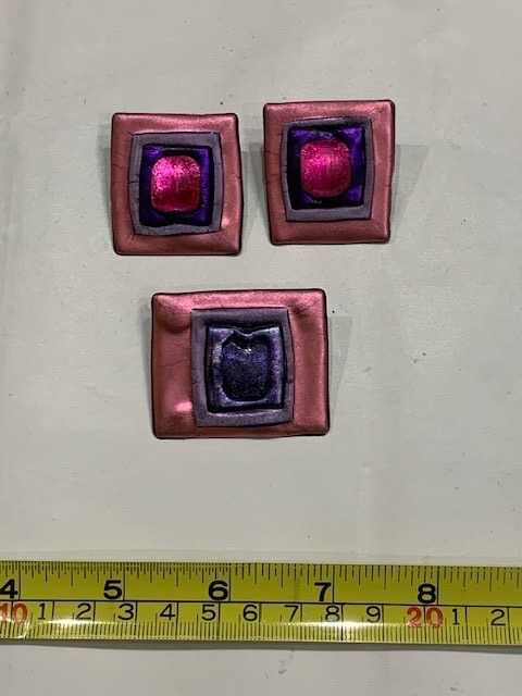 Earrings and a Broach - NEW