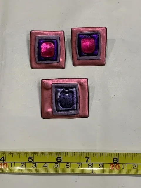 Earrings and a Broach - NEW thumbnail