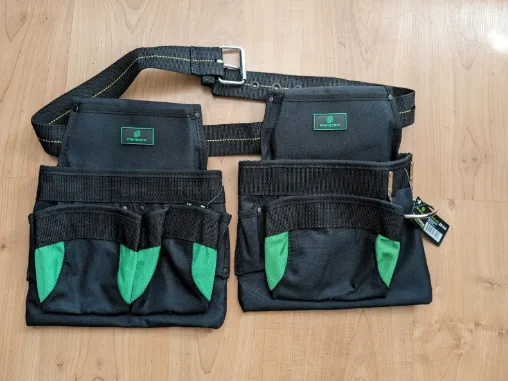 Tool belt with 2 pouches (10 pockets) (READ AD) thumbnail