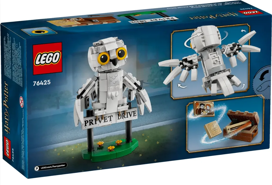 LEGO Harry Potter Hedwig at 4 Privet Drive (Set 76425)  337 PCS thumbnail
